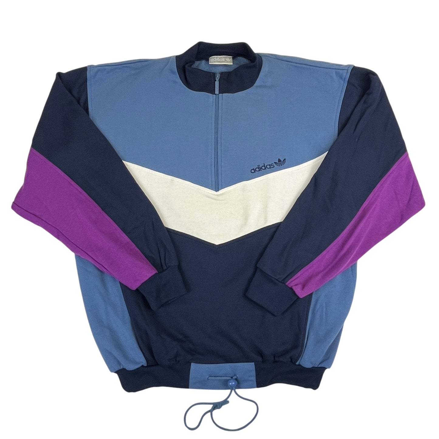 02589 Adidas 90s 1/4 Zip Sweater