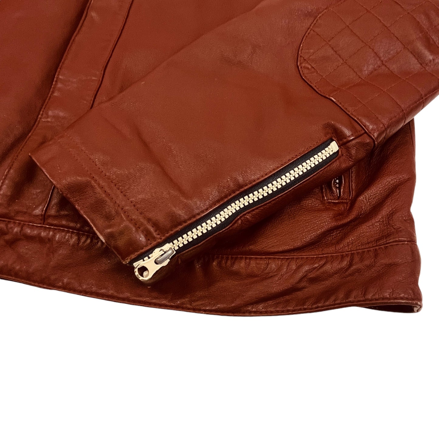 02227 Puma y2k „Racing“ Leather Jacket