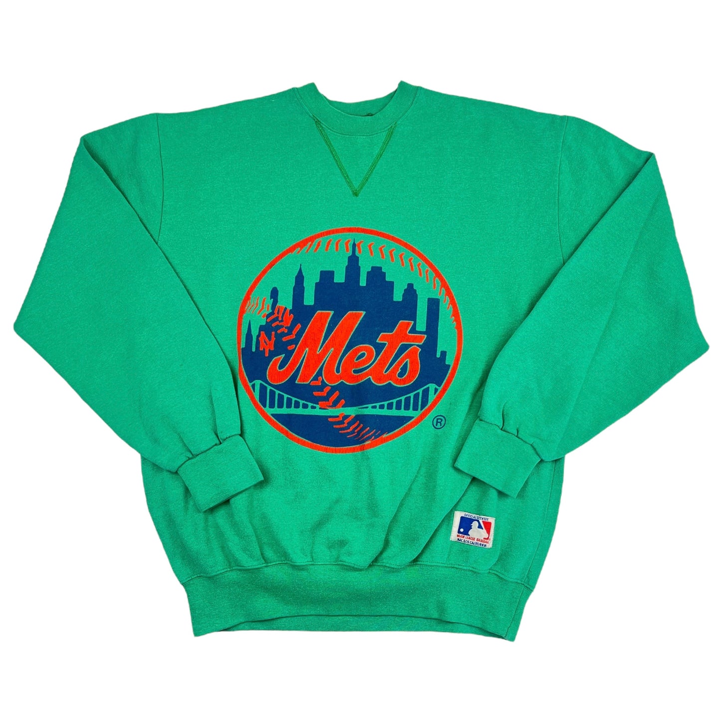 02682 Vintage 1986 New York Mets Sweater