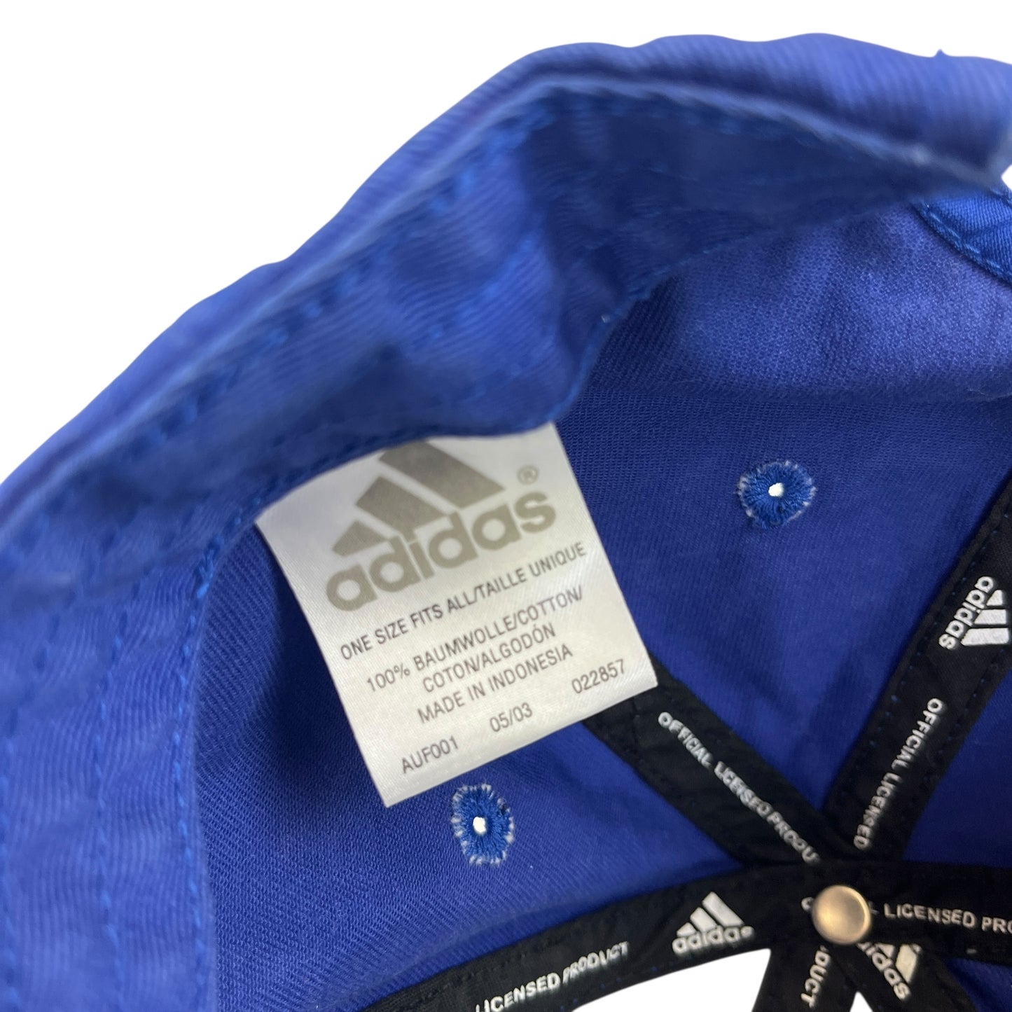 02864 Adidas Schalke 04 2000s Baseball Cap