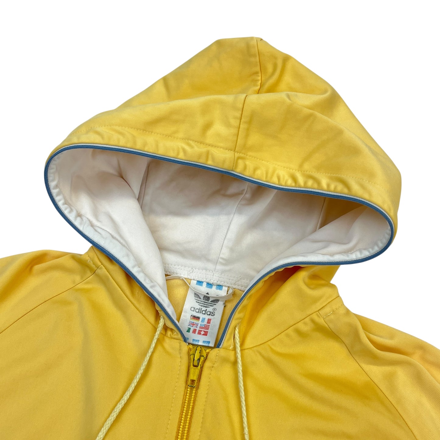 02866 Adidas 80s 1/4 Zip Hoodie