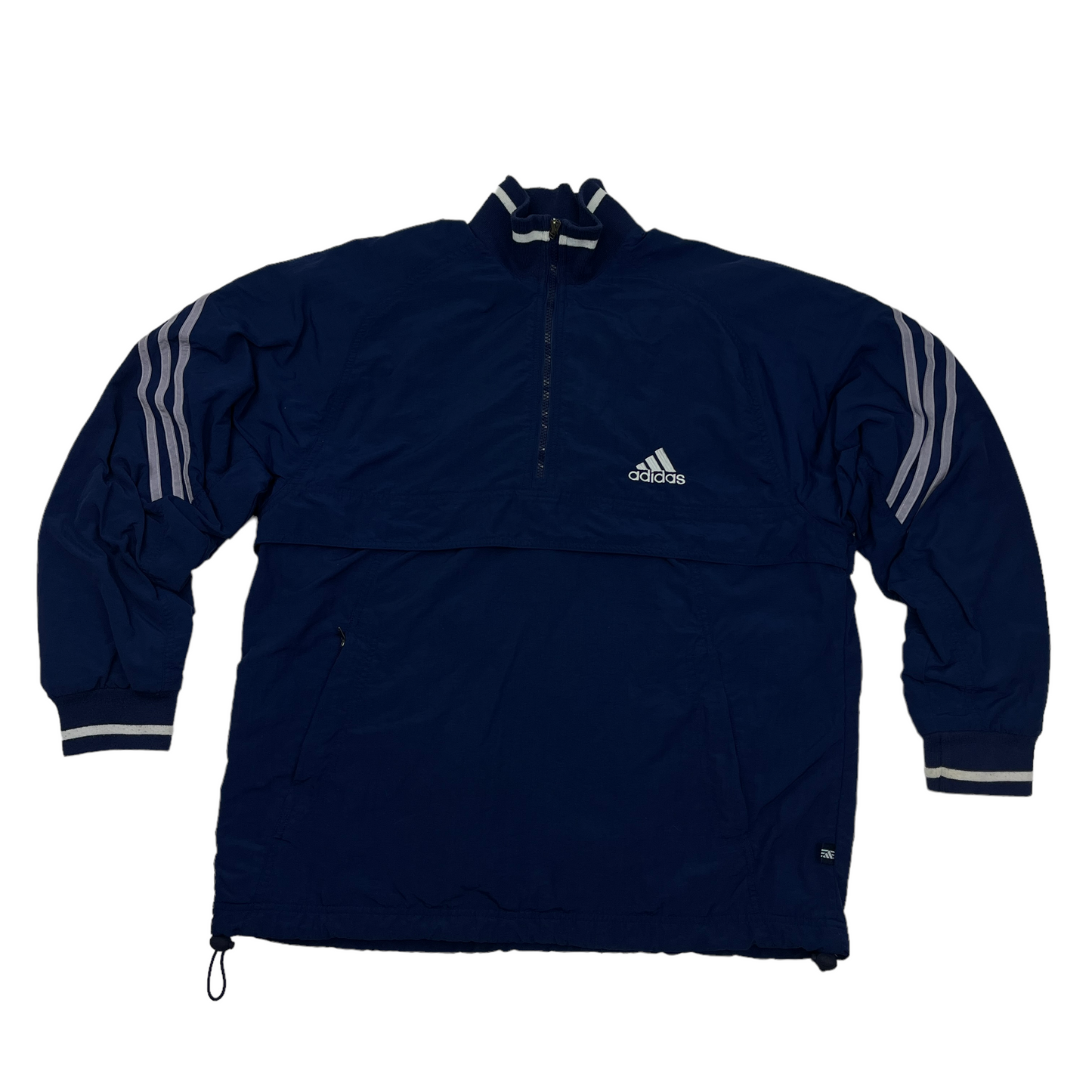 01823 Adidas 90s 1/4 Zip quilted Windbreaker