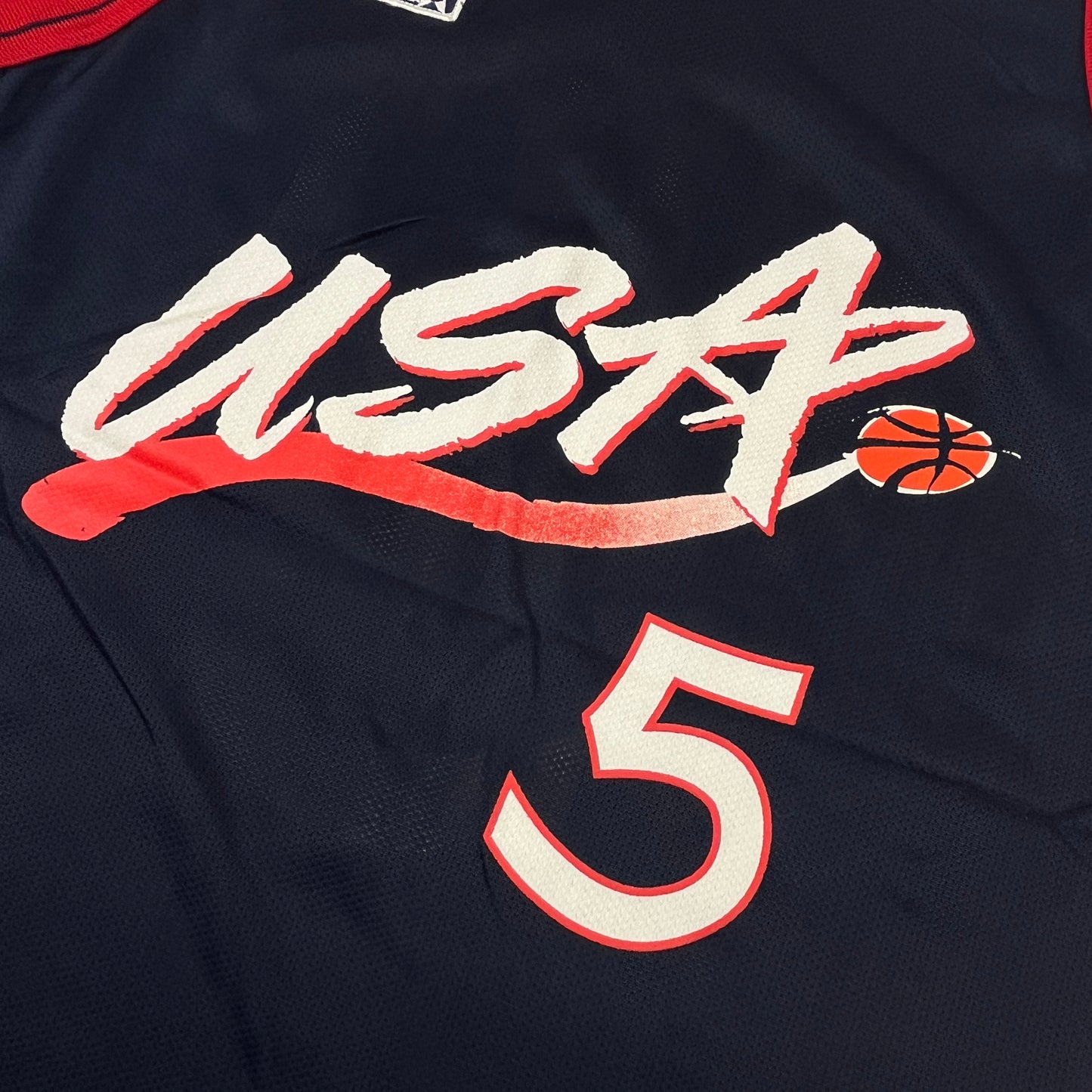 02522 Starter USA National Team Grant Hill Jersey