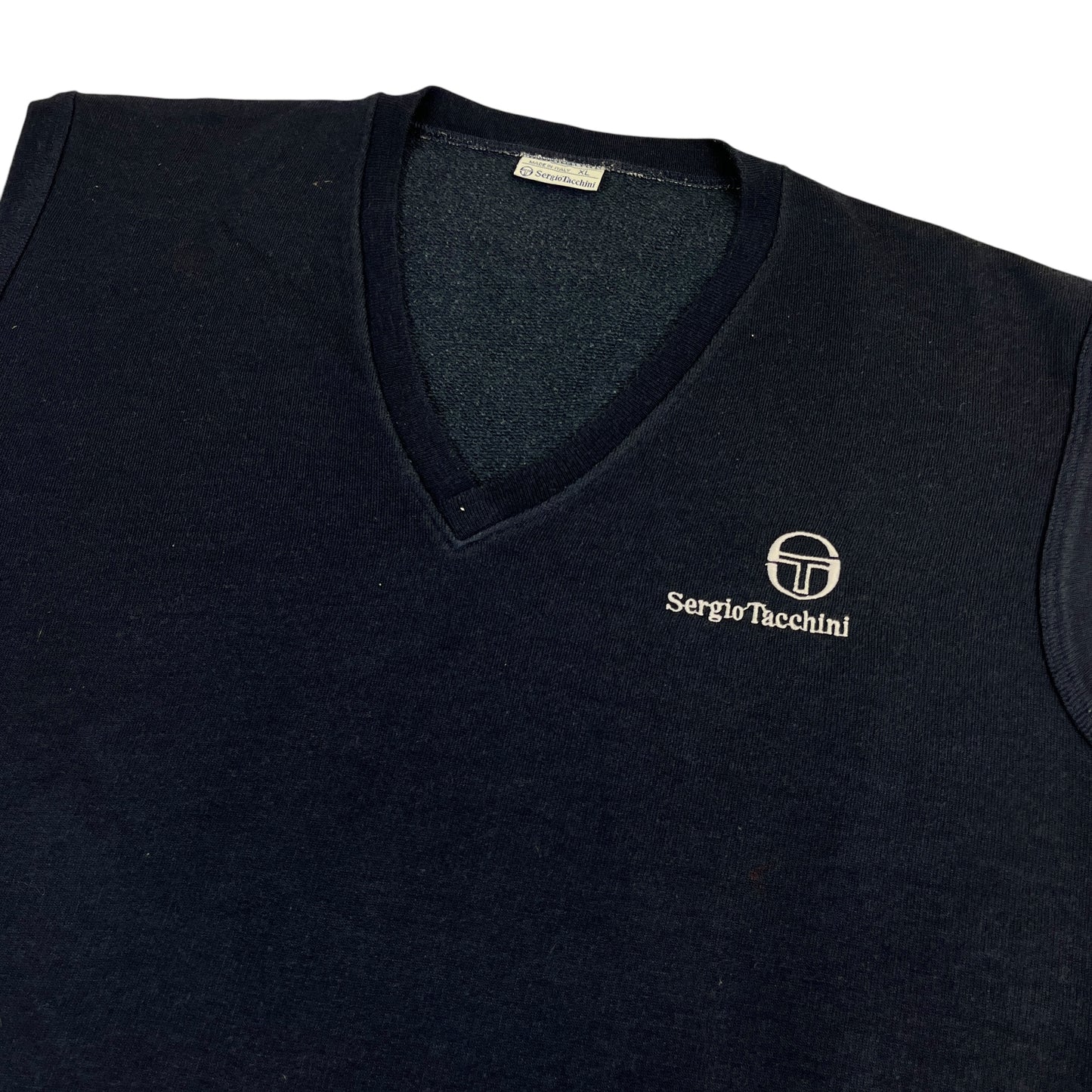 02574 Sergio Tacchini 80s Vest