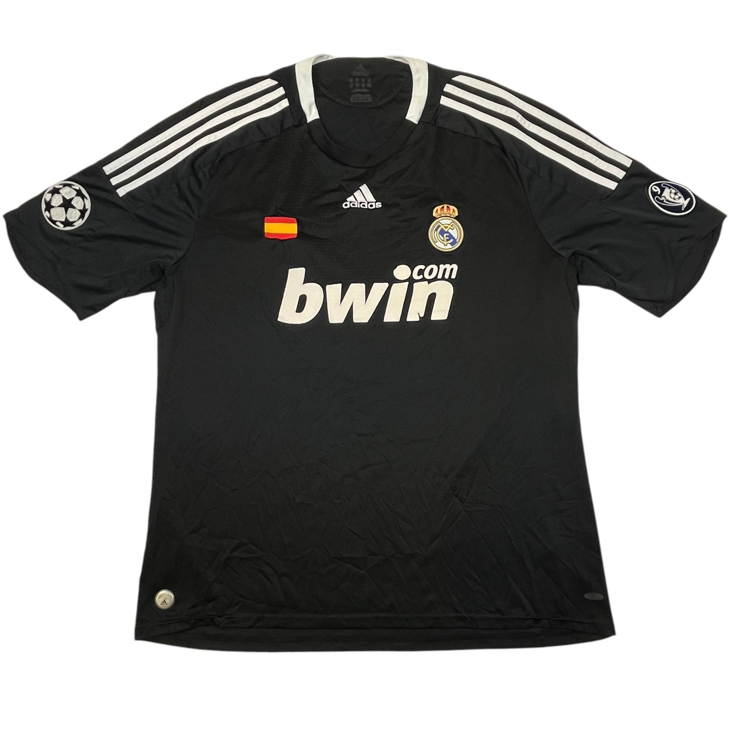 02384 Adidas Real Madrid 2008 - 2009 Home Jersey