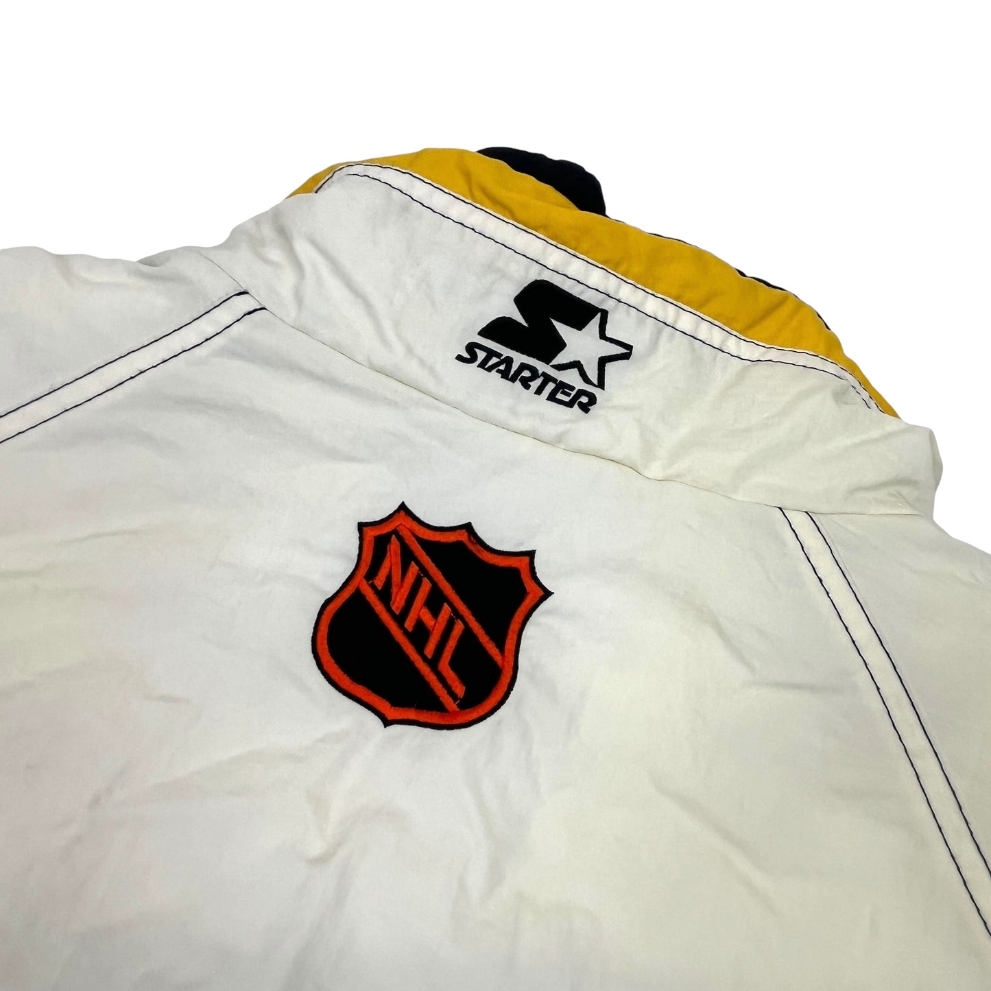 02229 Starter Pittsburgh Peguins 1/4 Zip Jacket