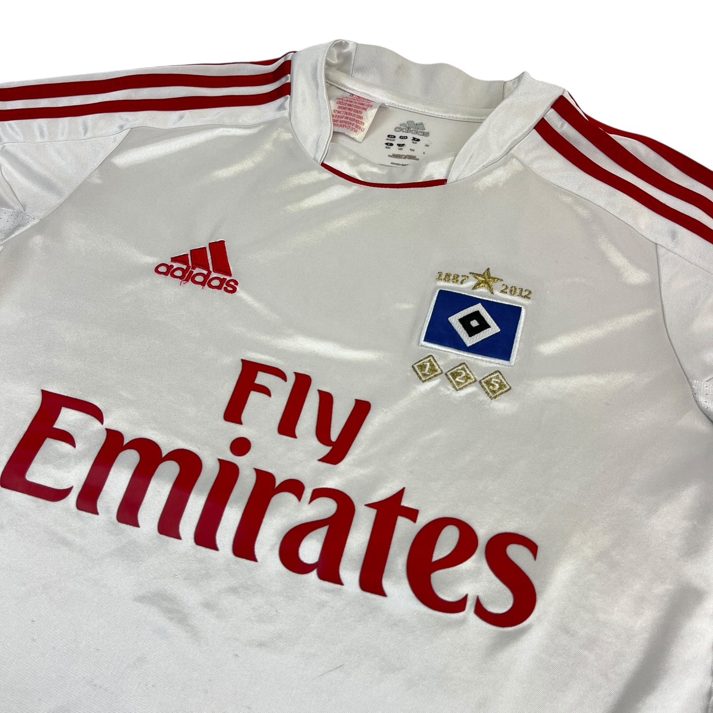 02710 Adidas HSV „125 Jahre“ 2012-2013 Home Jersey