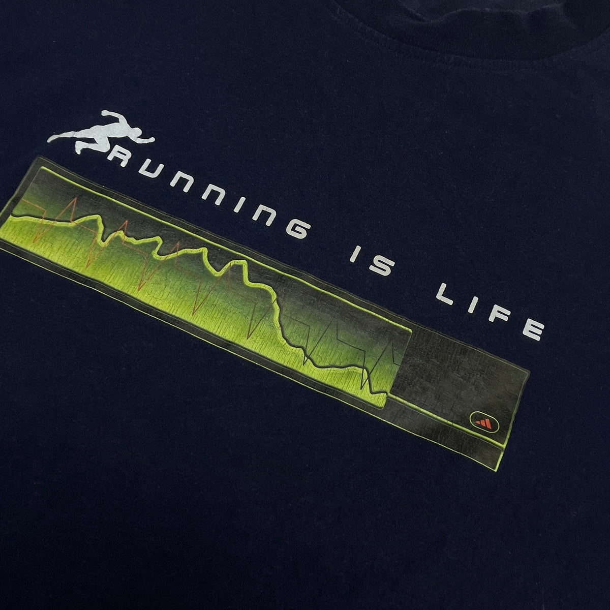 ADIDAS „Running is Life“ Tshirt