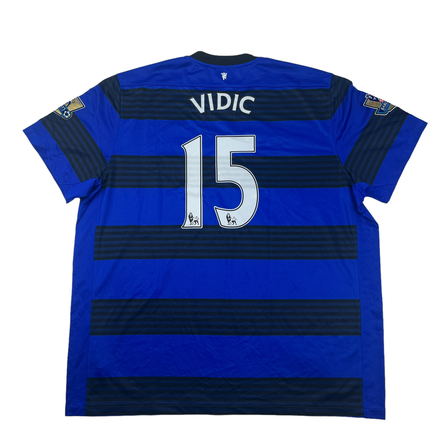 01866 Nike Manchester United Nemanja Vidic 2012 Away Jersey