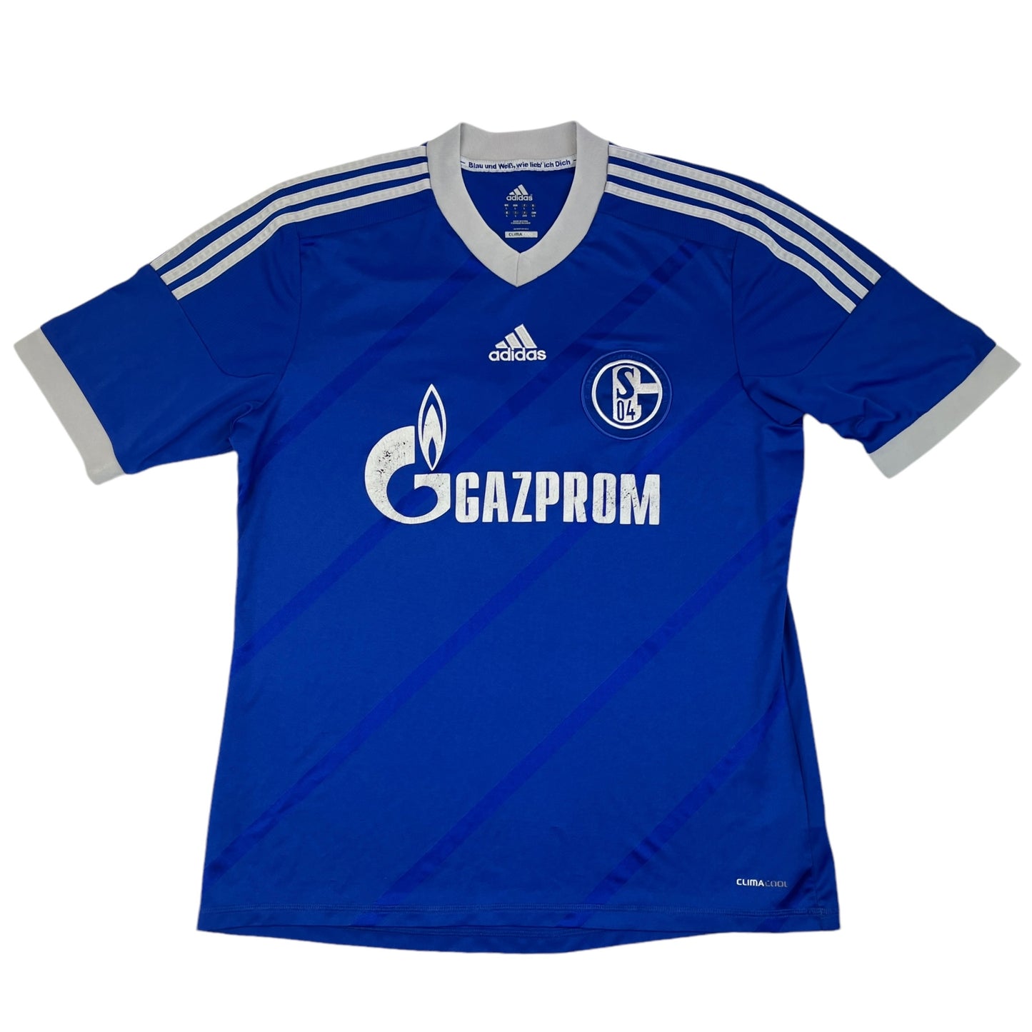 02289 Adidas FC Schalke 04 „Sead Kolasniac“ 2012-2013 Home Jersey
