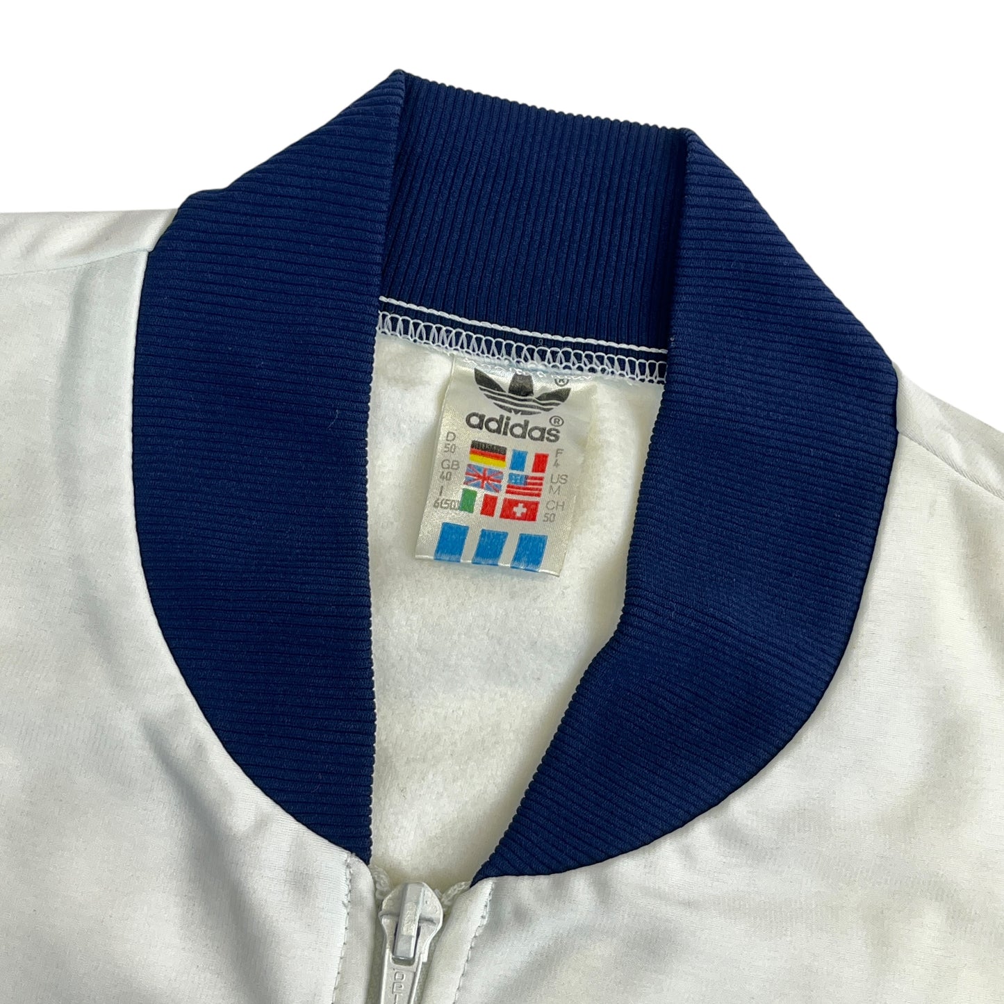 02575 Adidas 80s Tennis Zipper Vest