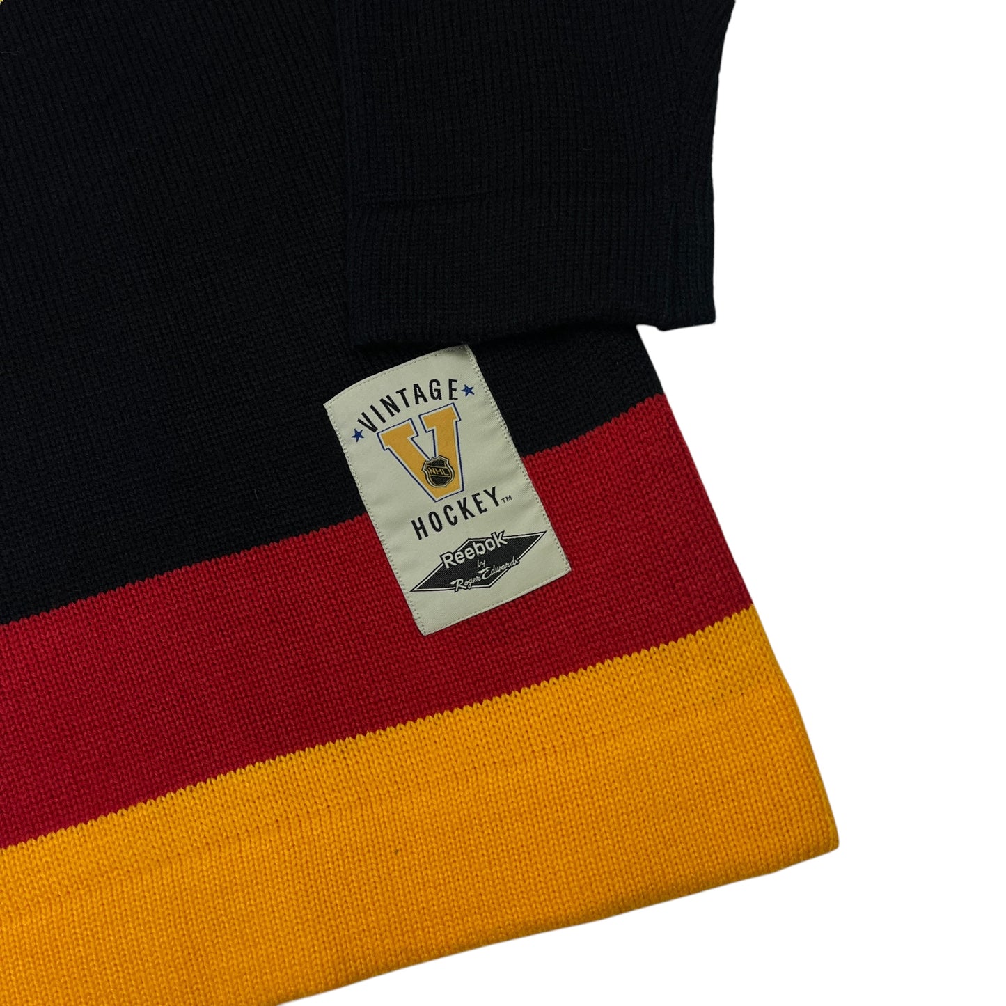 02393 Reebok by Roger Edwards Vancouver Canucks Retro Jersey