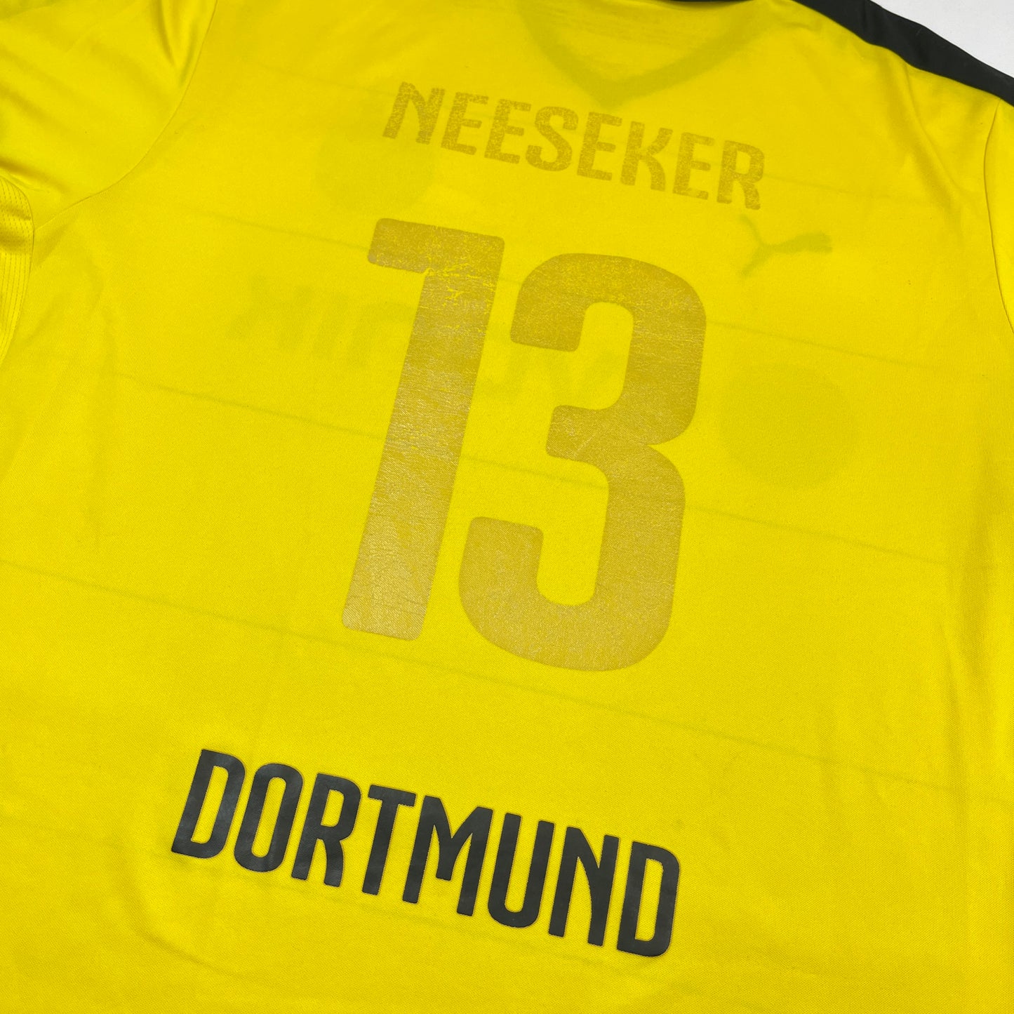 02616 Puma Borussia 2015/2016 „Neeseker“ Home Fan Jersey