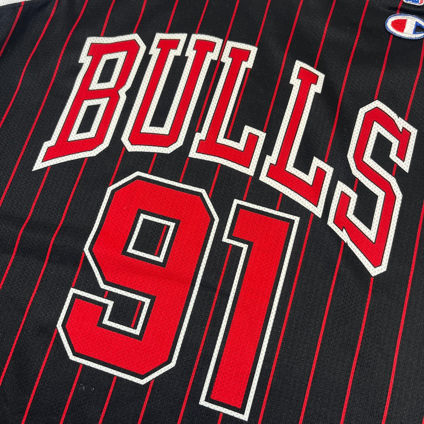02519 Starter Chicago Bulls Dennis Rodman Jersey