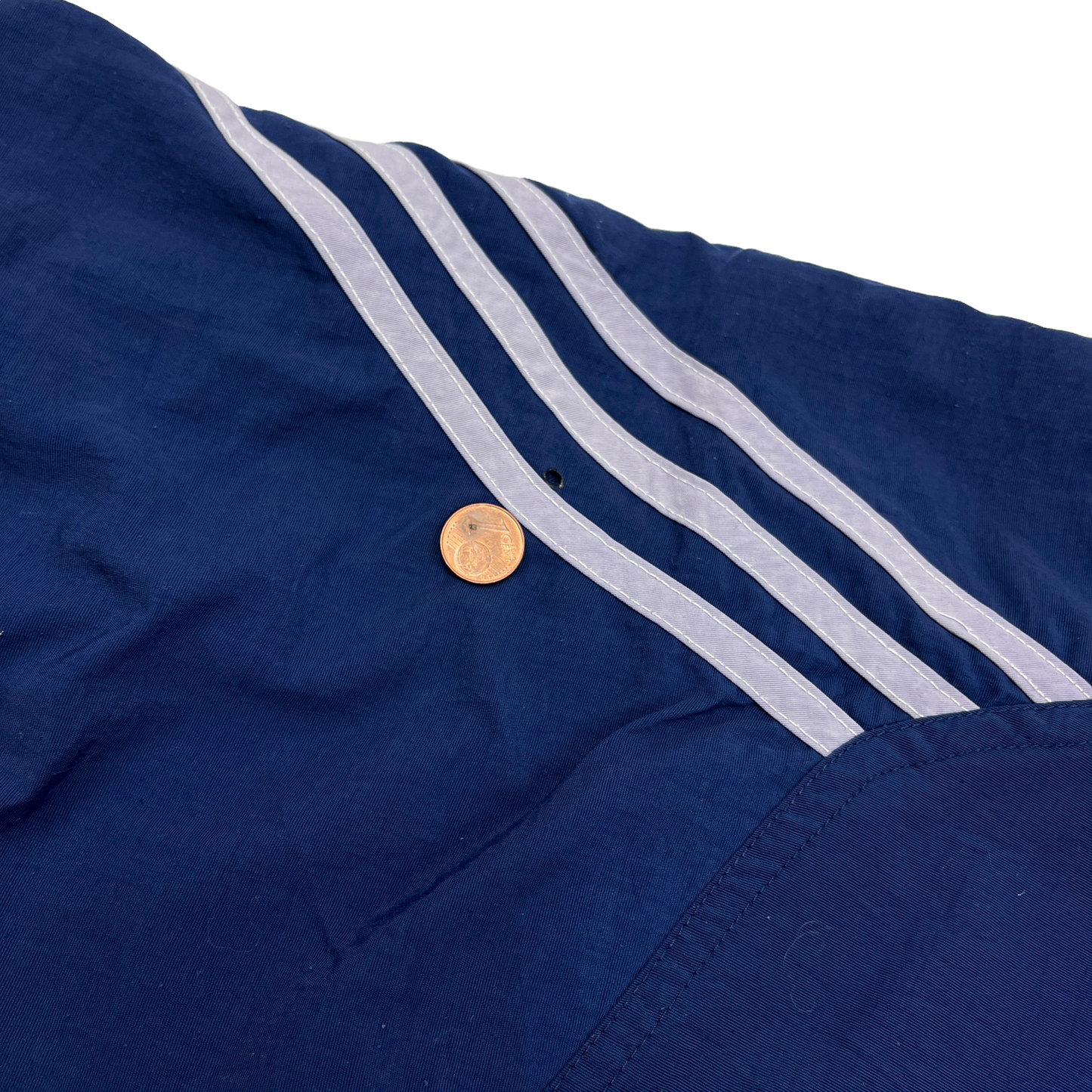 01823 Adidas 90s 1/4 Zip quilted Windbreaker