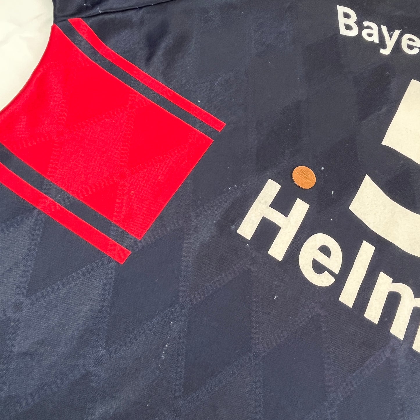 02733 Adidas FC Bayern München 1997-1999 „Thomas Helmer“ Home Jersey