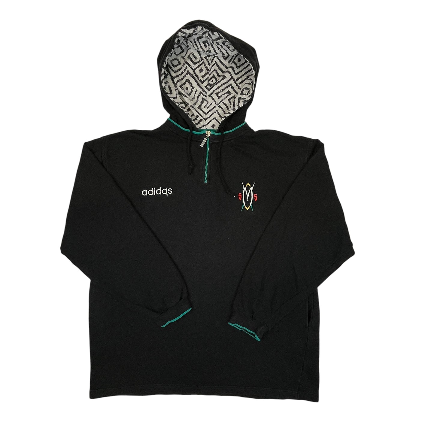 02370 Adidas 90s „Dikembe Mutombo“ Hooded Sweater