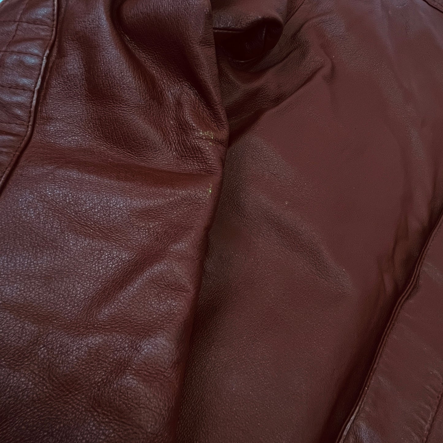 02227 Puma y2k „Racing“ Leather Jacket