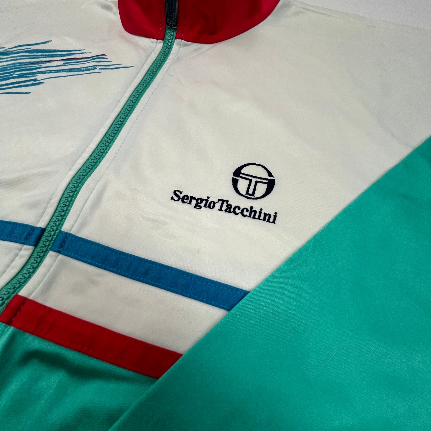 Sergio Tacchini Vintage Tennis Tracktop