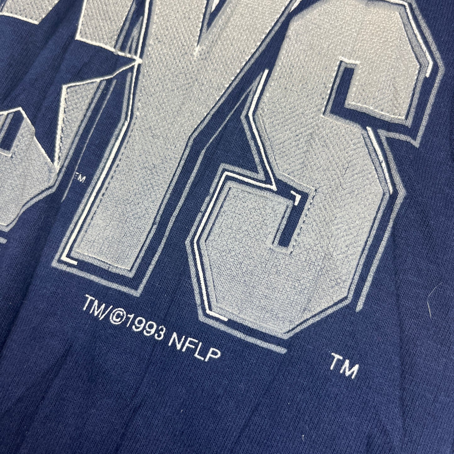 02156 Fruit Of The Loom 1994 Dallas Cowboys Super Bowl Football Tshirt