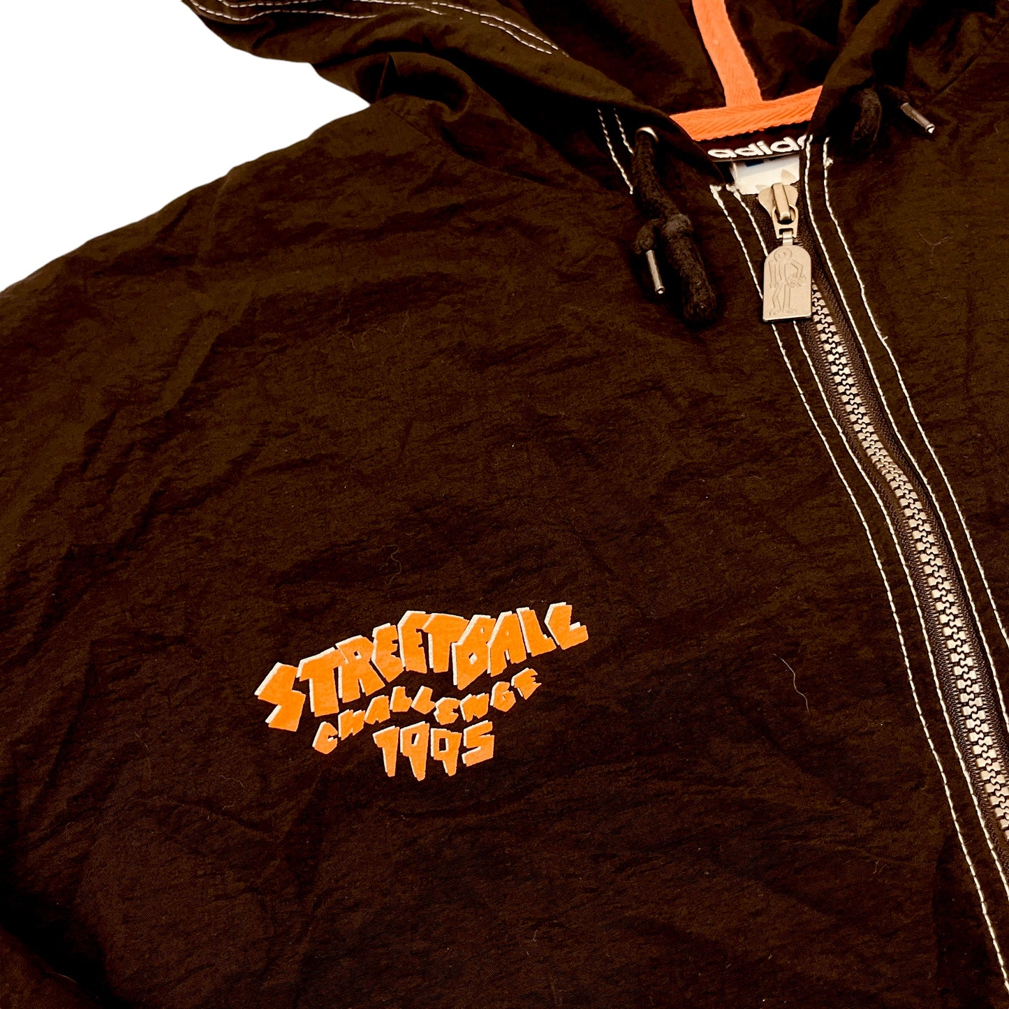 02199 Adidas 90s „Streetball“ 1/4 ZIP Windbreaker