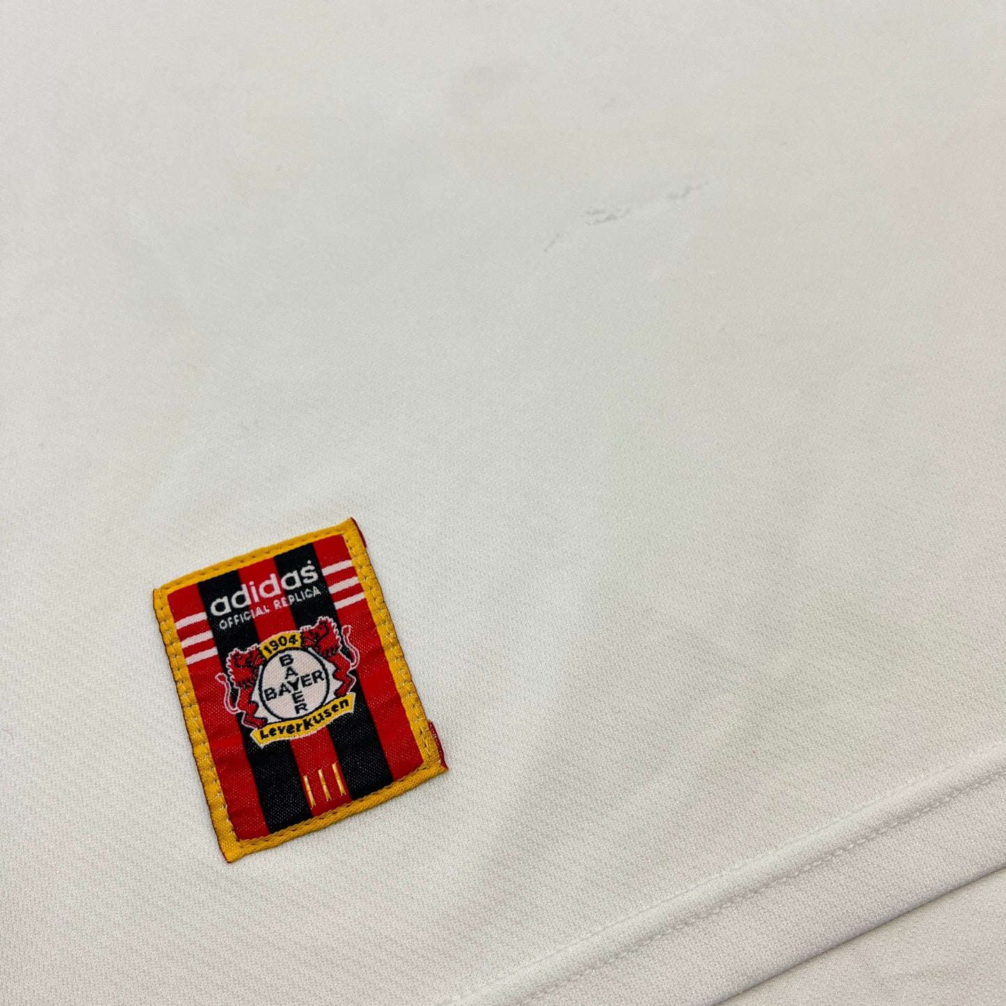 01728 Adidas Bayer 04 Leverkusen Robson Ponte 2000-2001 Away Jersey