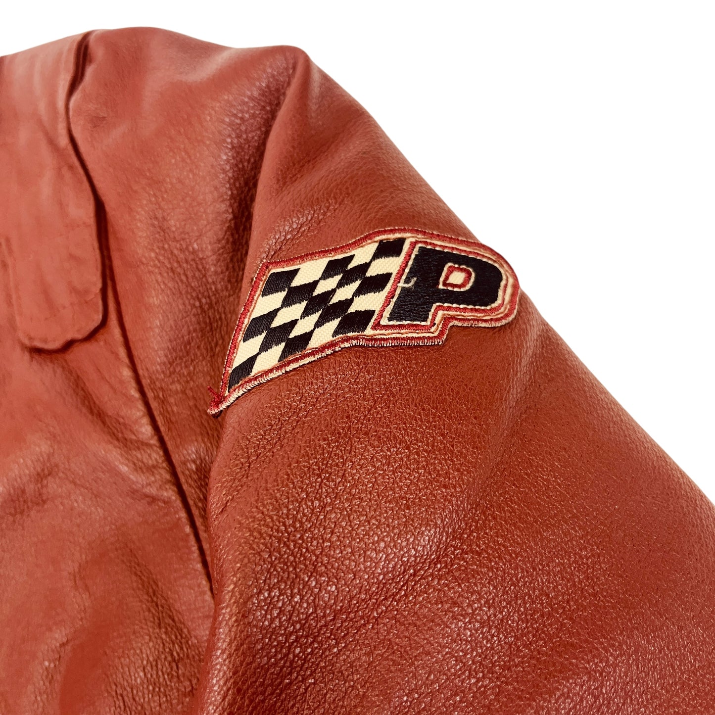02227 Puma y2k „Racing“ Leather Jacket