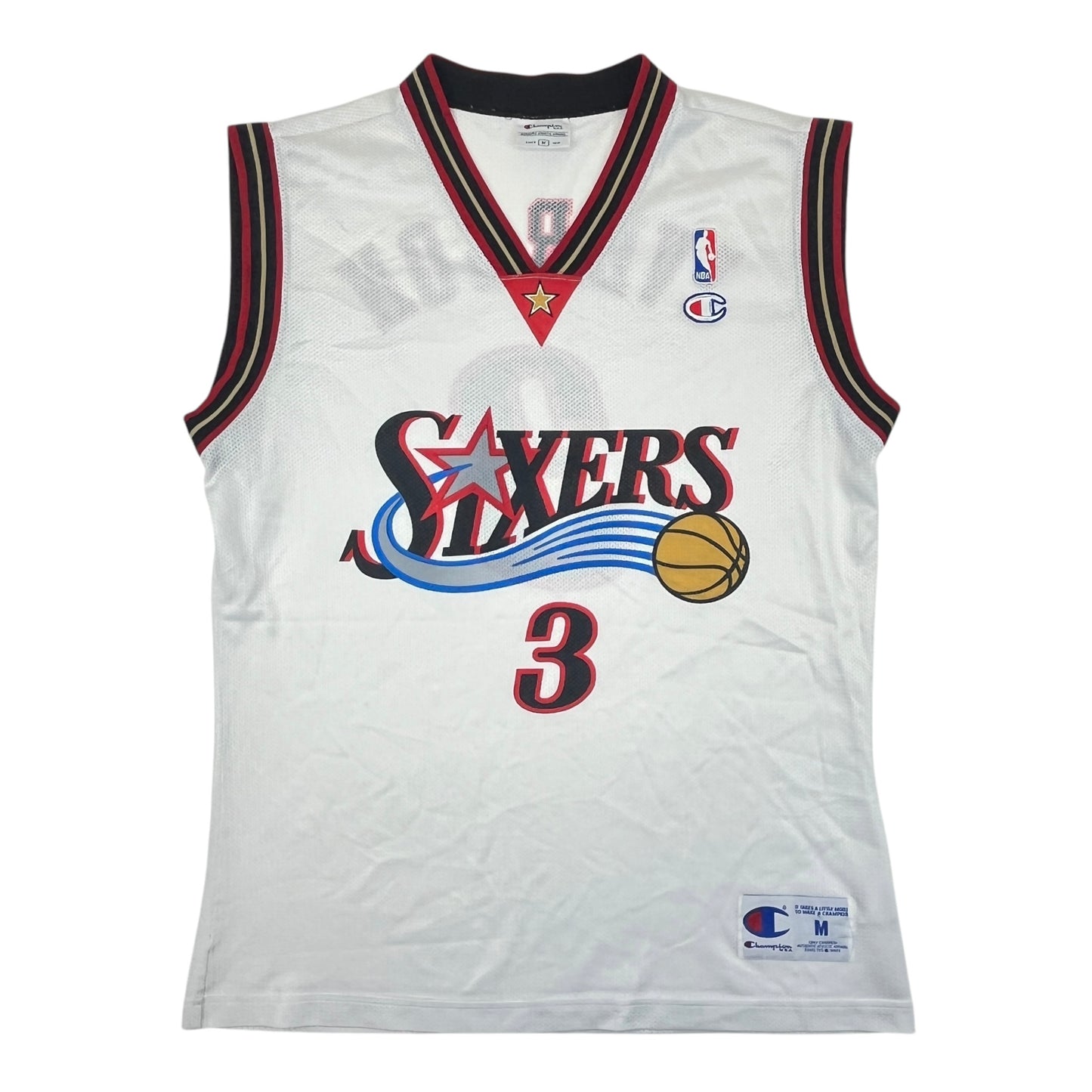 02417 Starter Philadelphia Sixers Allen Iverson Jersey