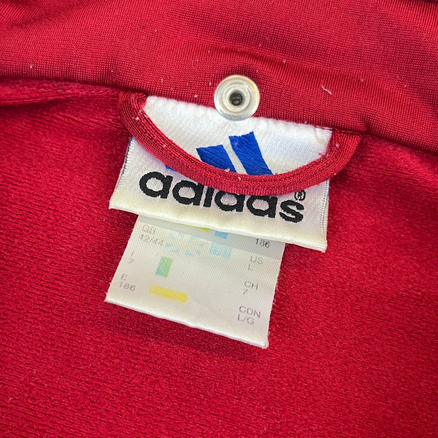 02527 Adidas 90s “Adibreak” convertible Basketball Tracktop / Vest