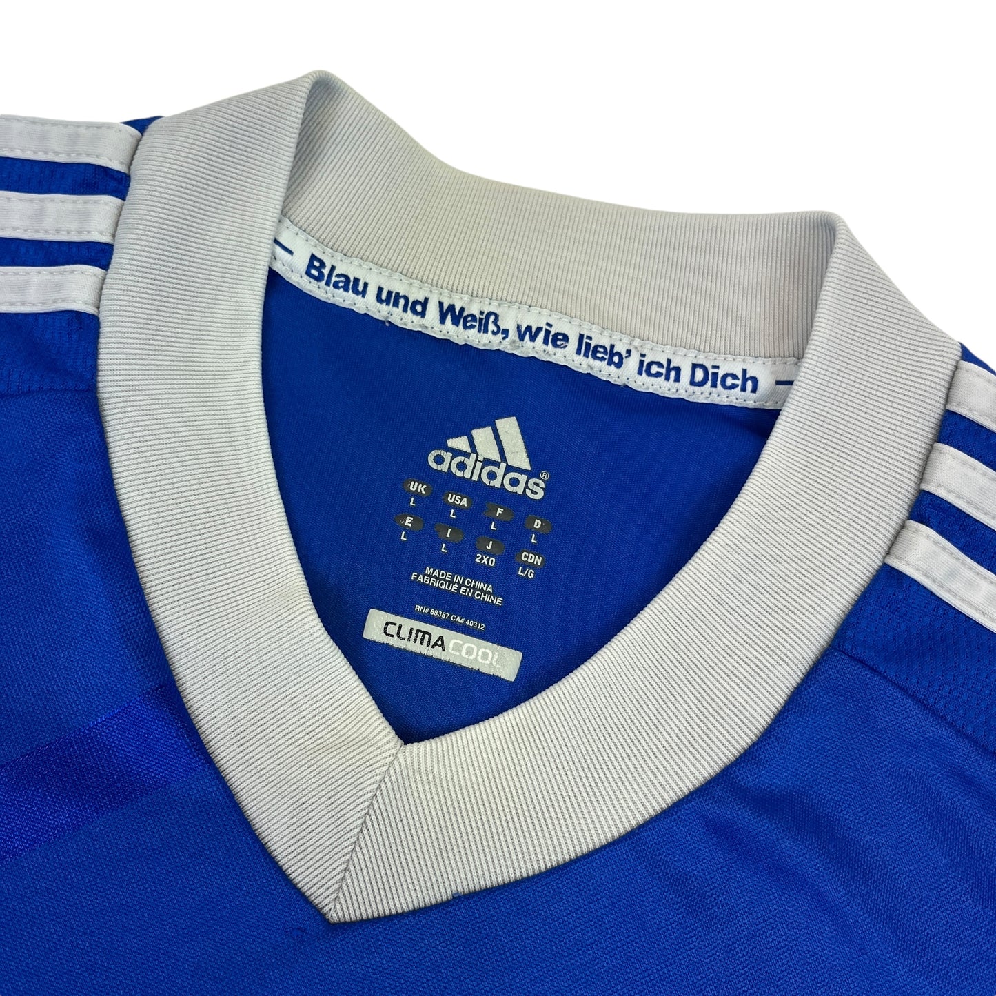 02289 Adidas FC Schalke 04 „Sead Kolasniac“ 2012-2013 Home Jersey