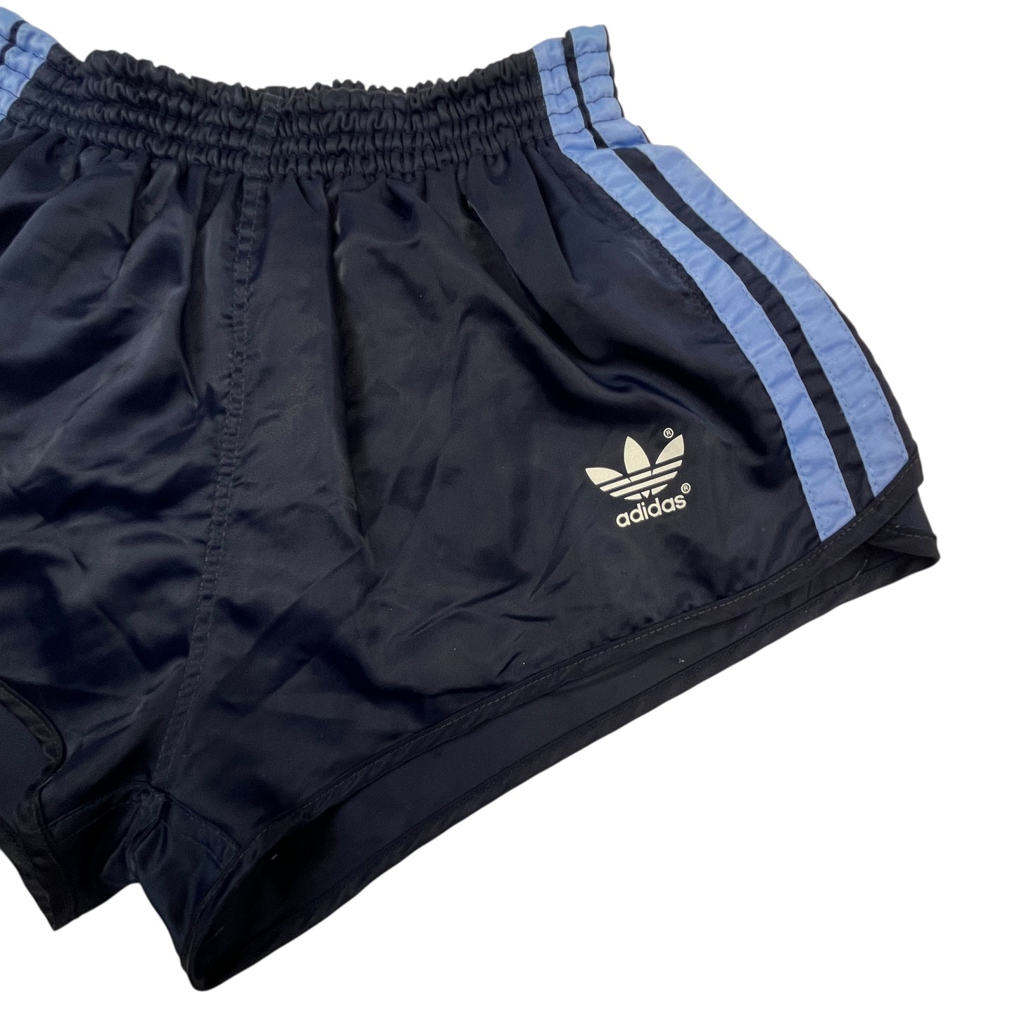 02745 Adidas 80s „shiny“ Running Shorts „Made in West Germany“