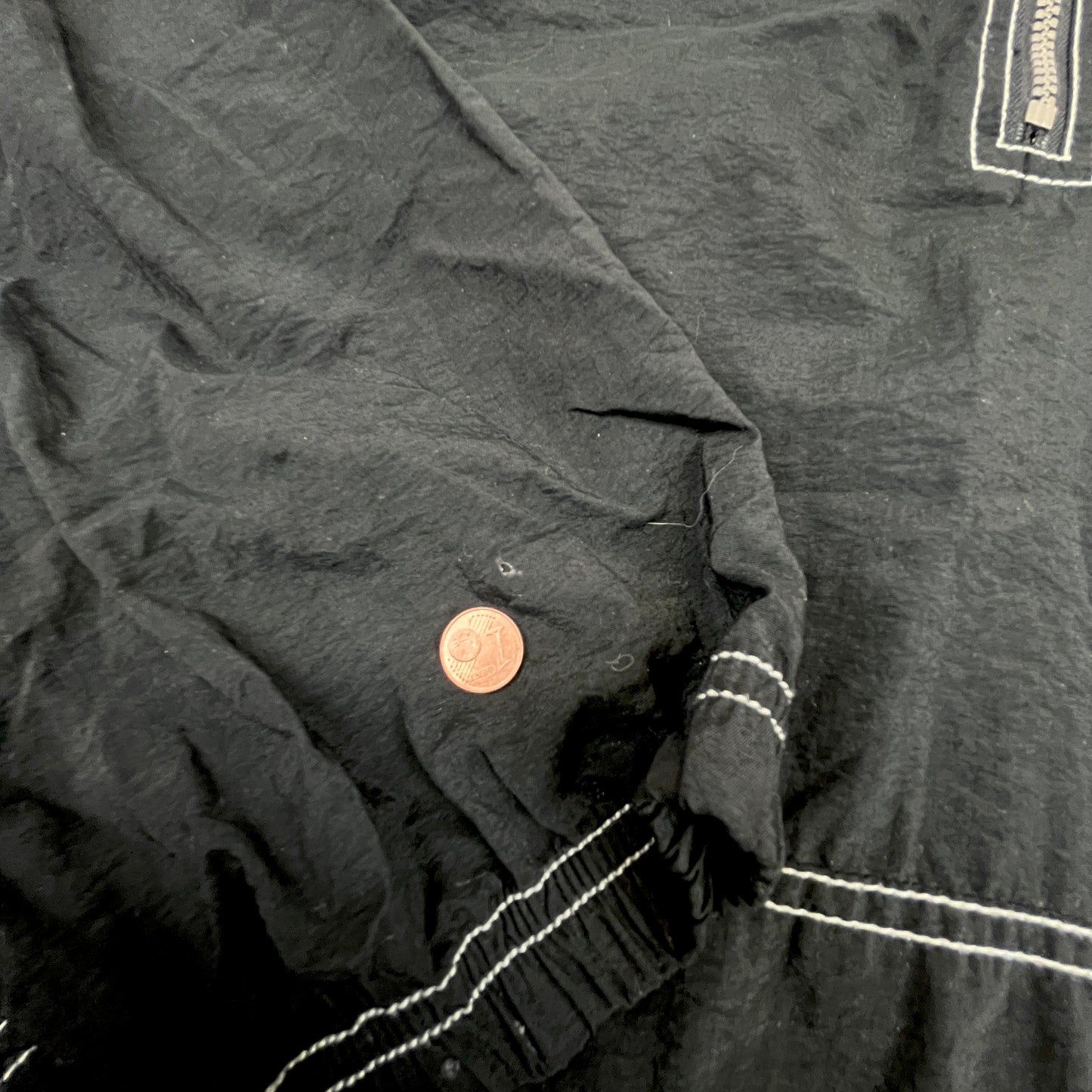 02199 Adidas 90s „Streetball“ 1/4 ZIP Windbreaker