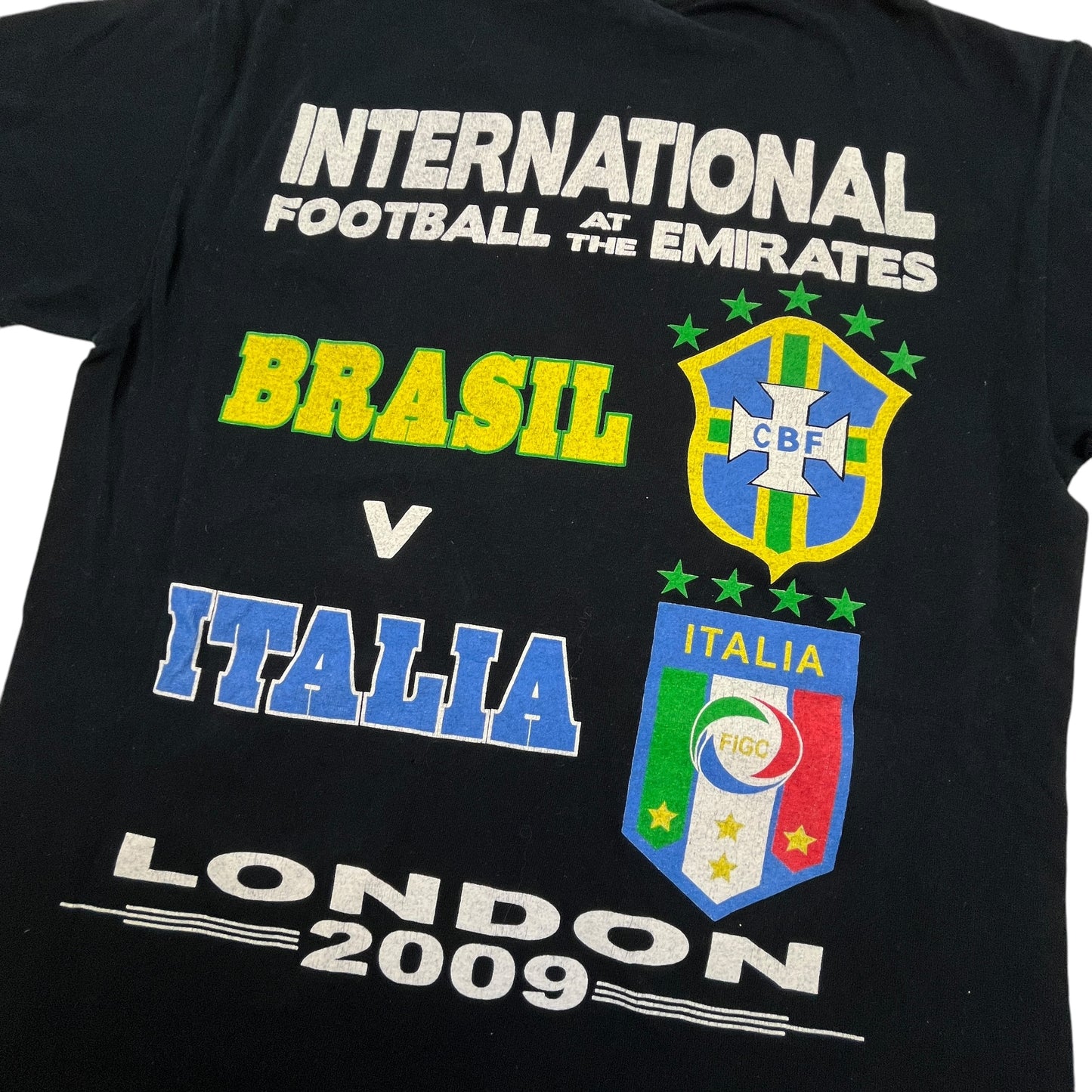 02397 Fruit of the Loom „International Football at the Emirates - Brasil vs Italia 2009 „ T-Shirt