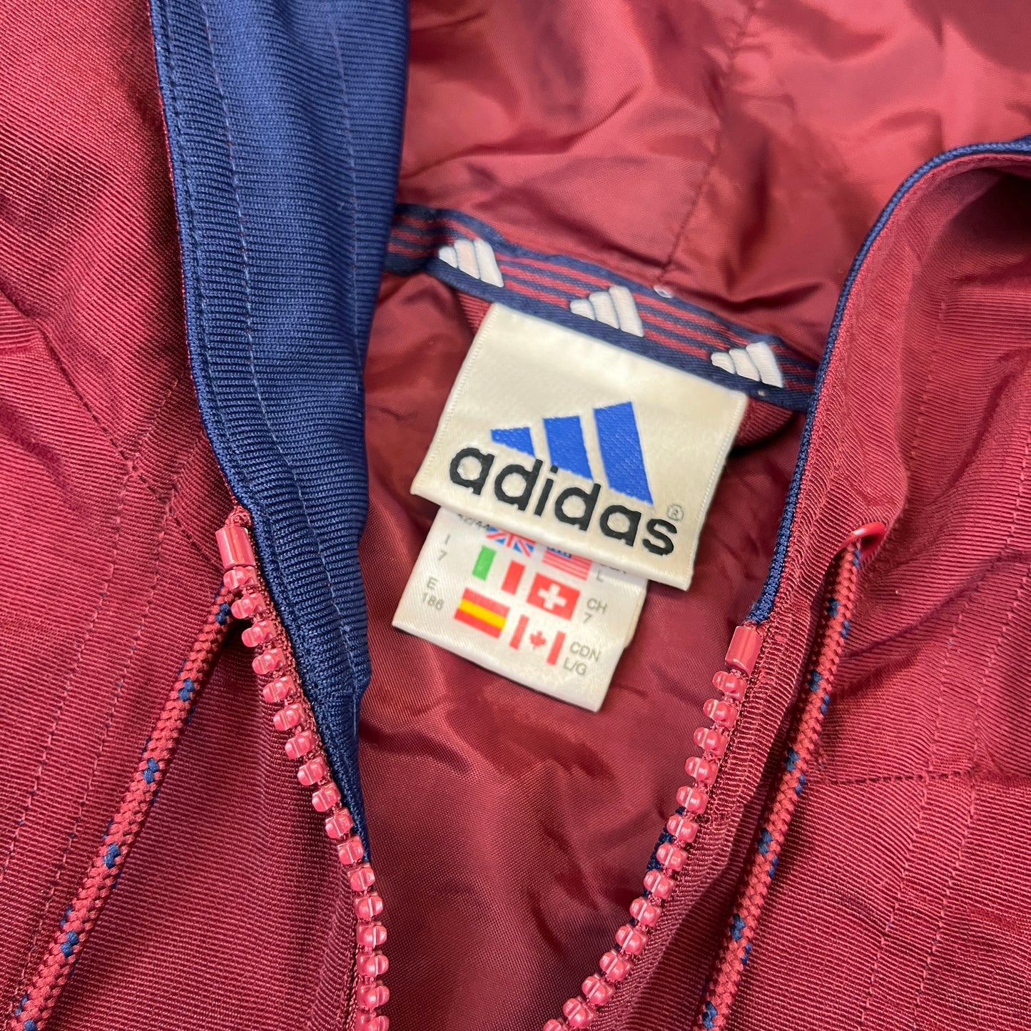 02133 Adidas 90s Windbreaker