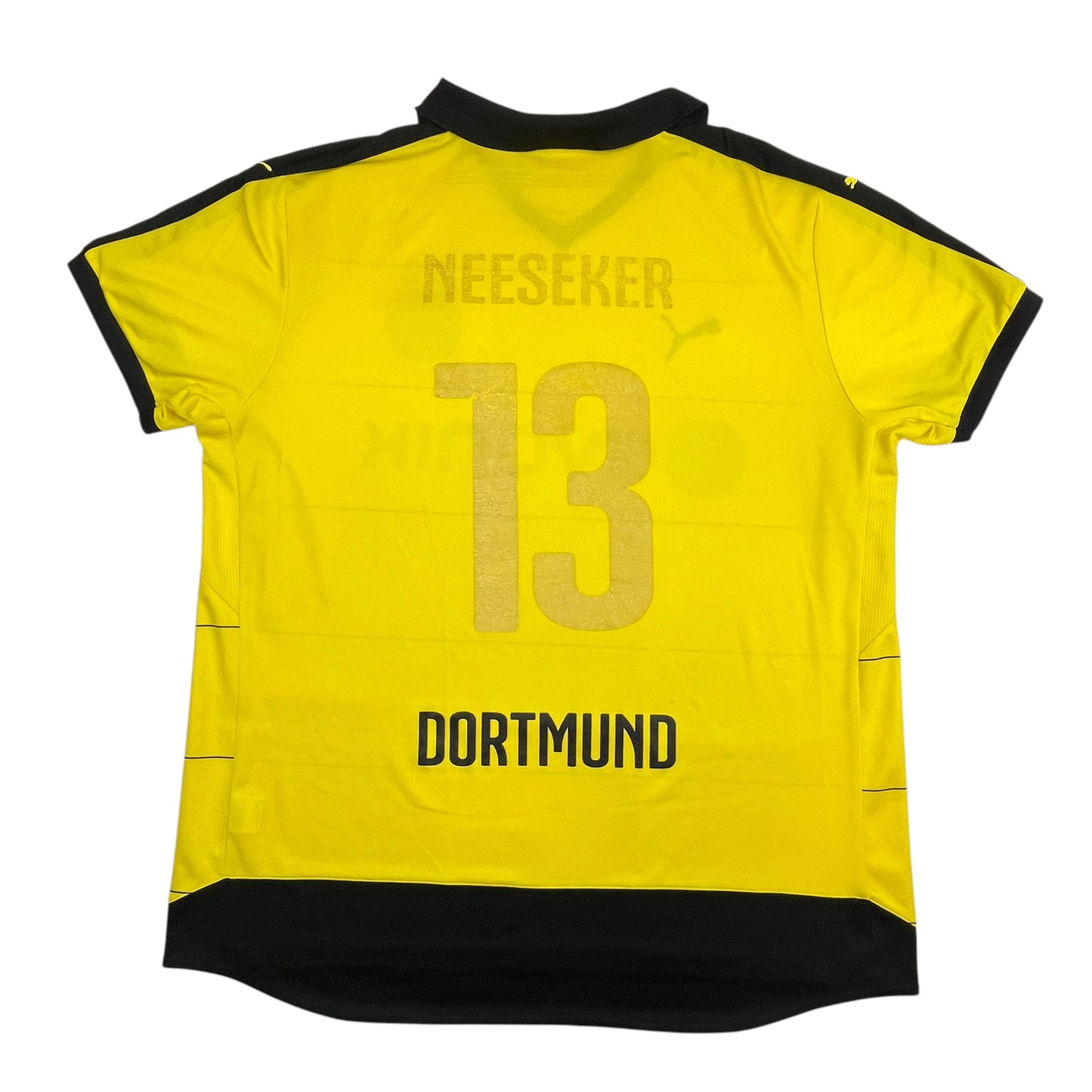 02616 Puma Borussia 2015/2016 „Neeseker“ Home Fan Jersey