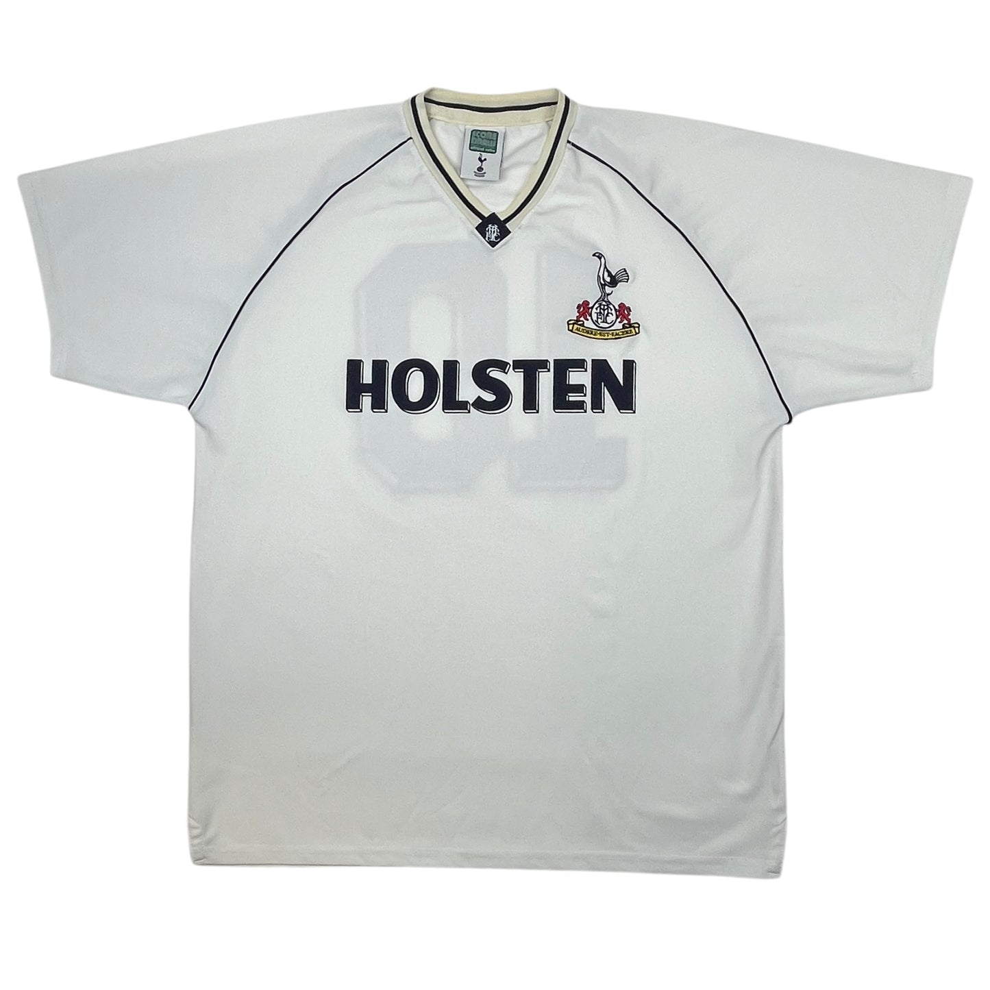 02388 Score Draw Tottenham Hot spur 1989-1991 Home Retro Shirt