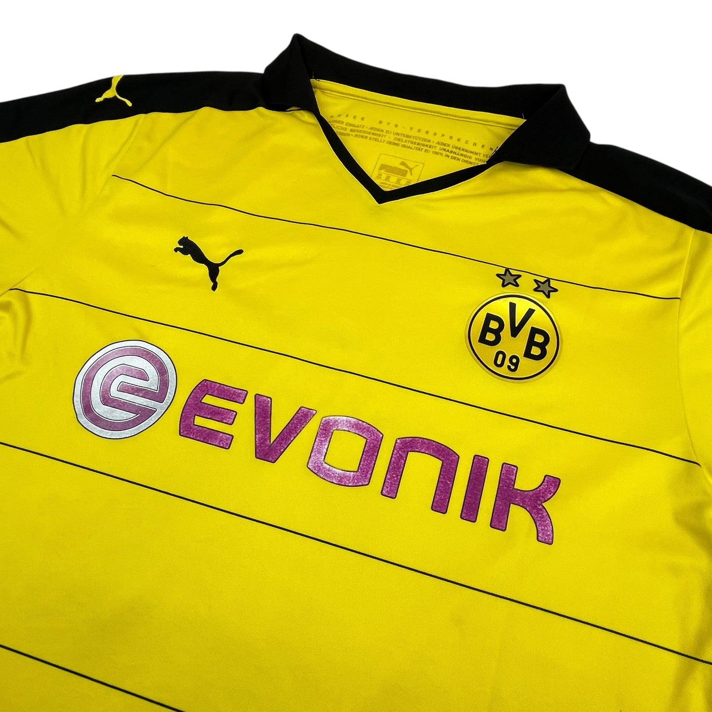 02616 Puma Borussia 2015/2016 „Neeseker“ Home Fan Jersey