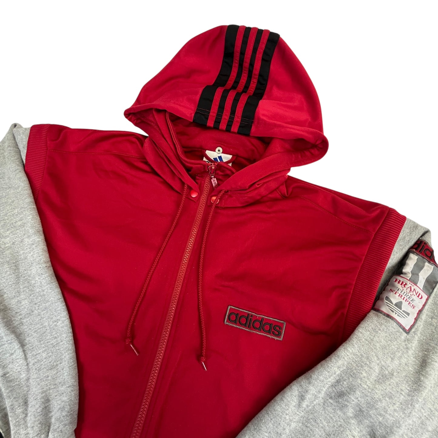 02527 Adidas 90s “Adibreak” convertible Basketball Tracktop / Vest