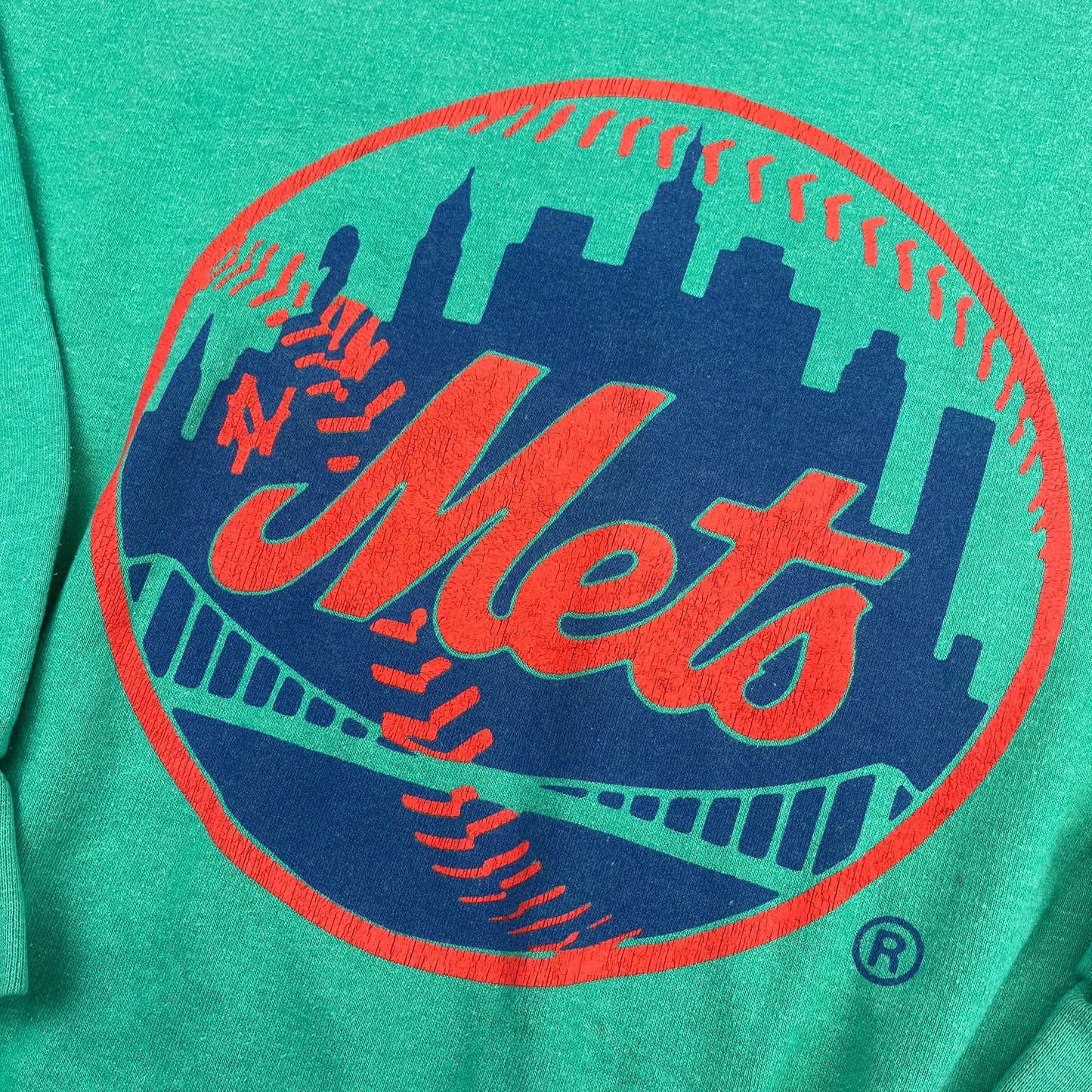 02682 Vintage 1986 New York Mets Sweater