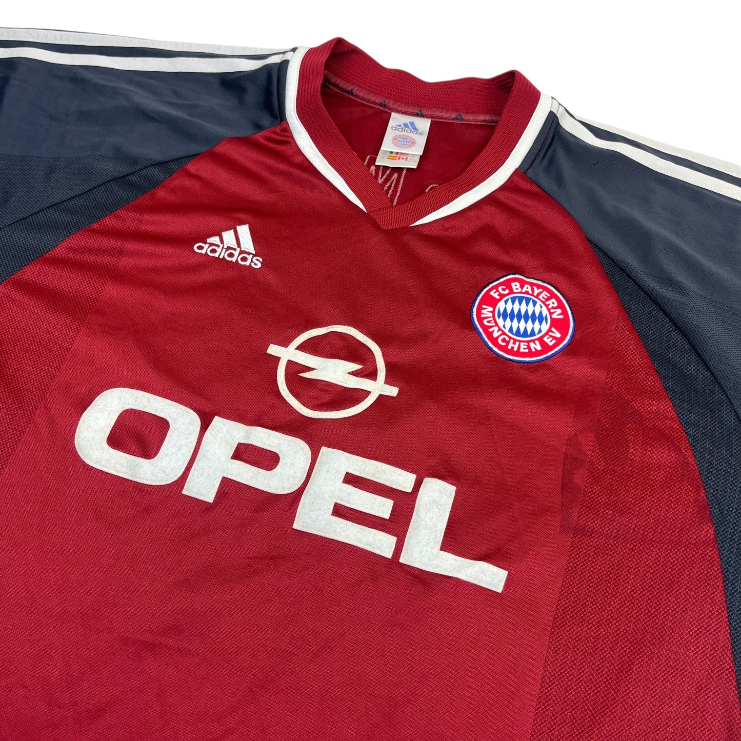 02702 Adidas FC Bayern München Owen Hargreves 2001-2002 Home Jersey