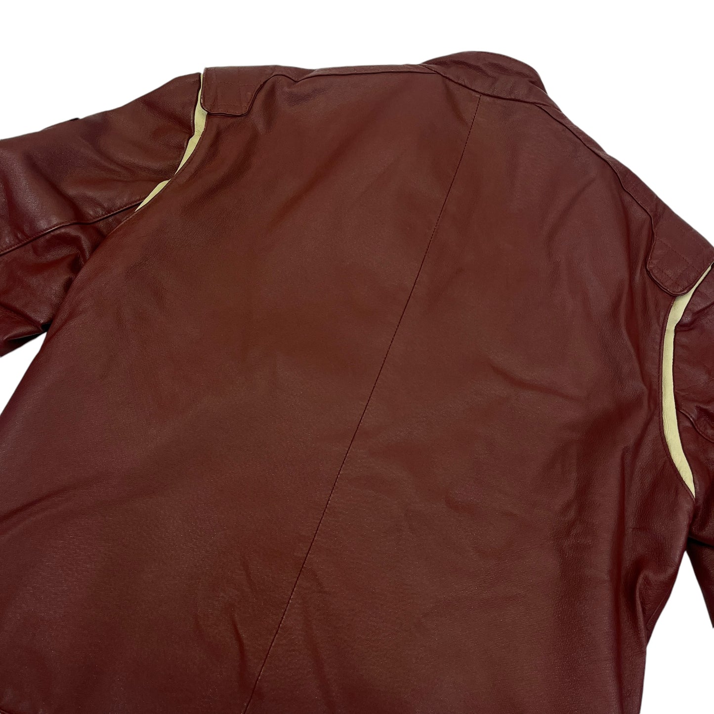 02227 Puma y2k „Racing“ Leather Jacket