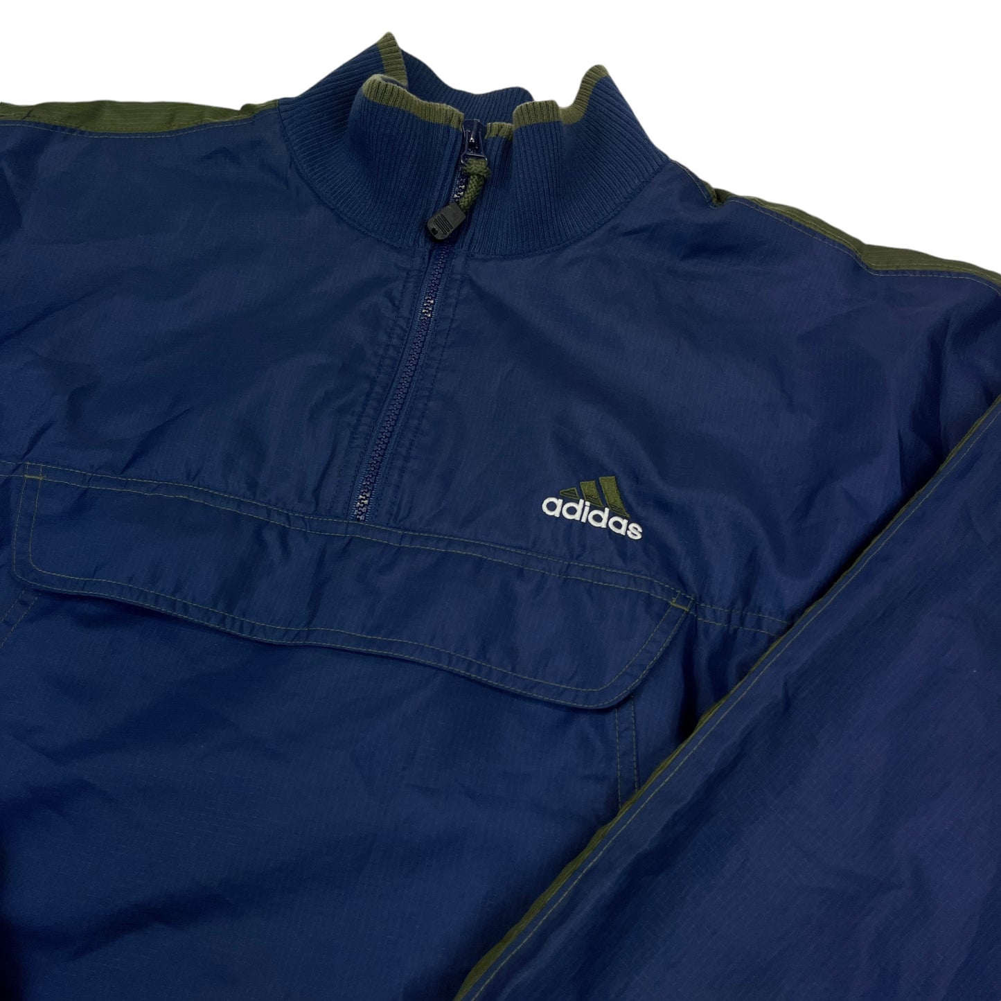 02197 Adidas 90s 1/4 ZIP Windbreaker