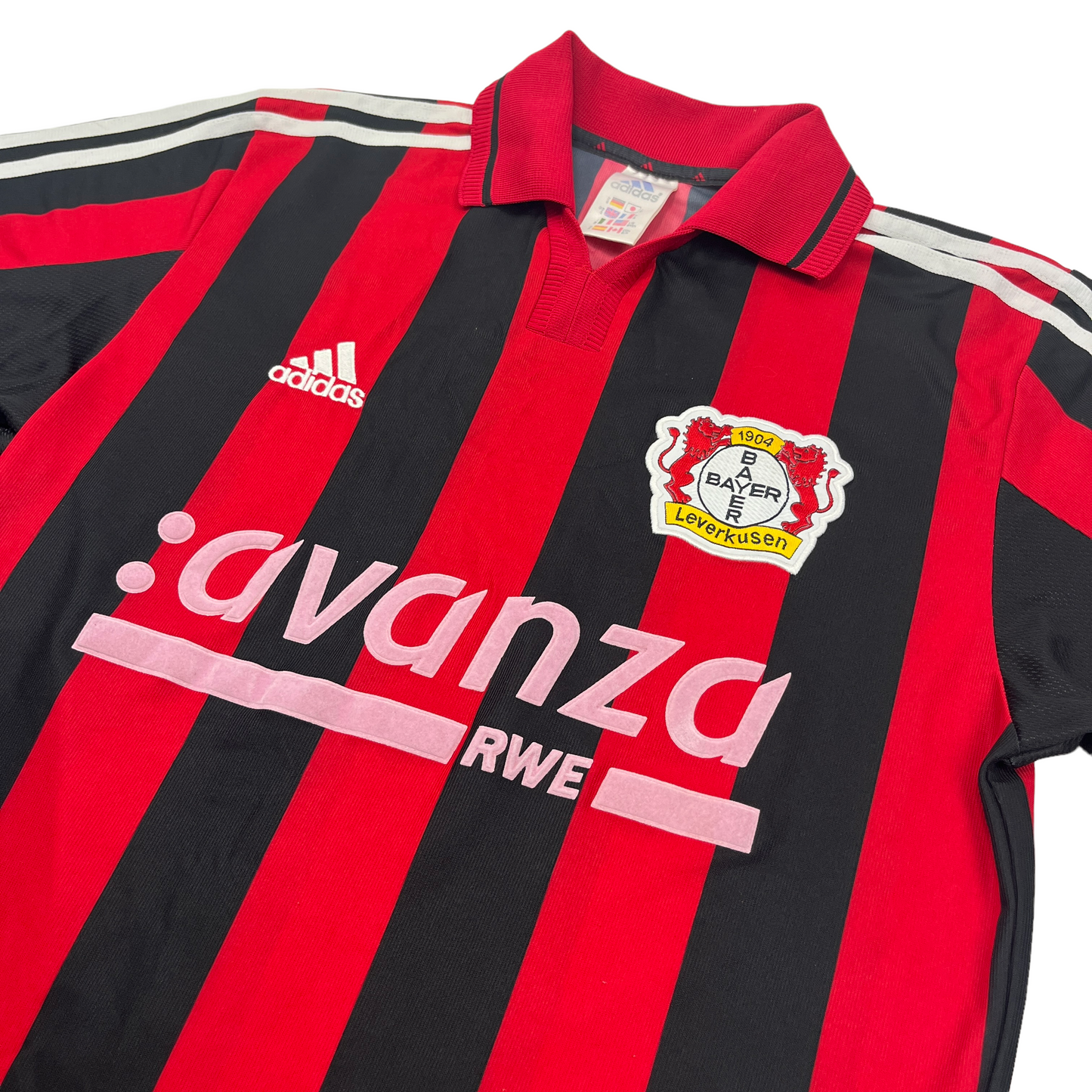 01581 Adidas Bayer Leverkusen 2000-2001 Home Jersey