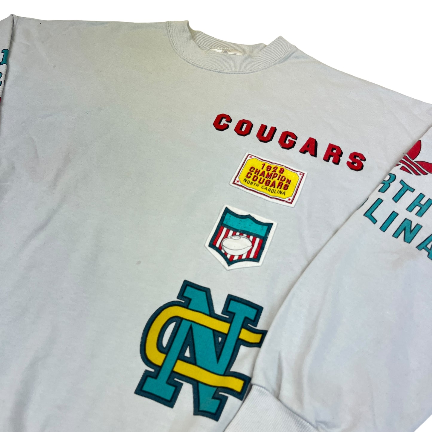 02036 Adidas „NY Cougars“ 90s Sweater
