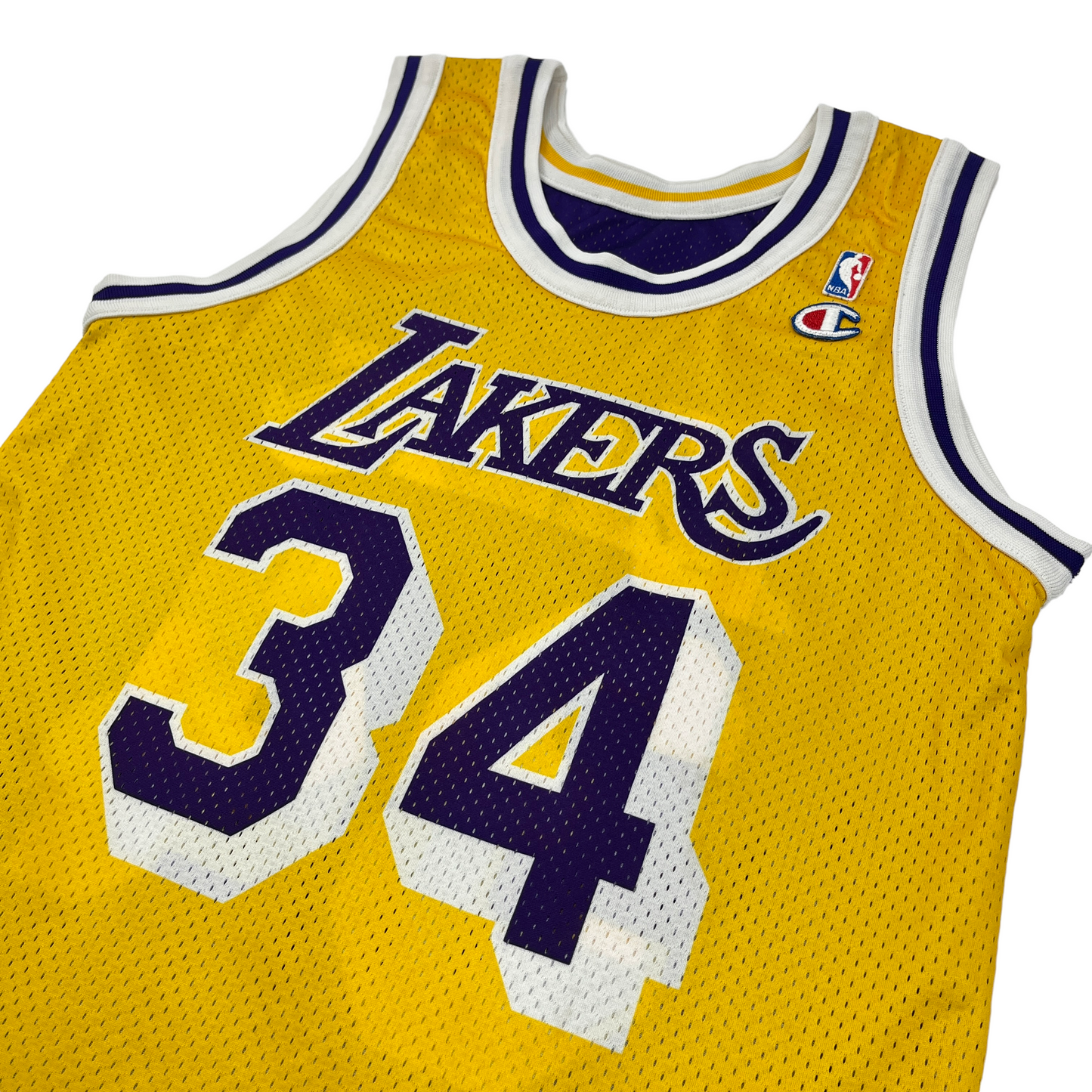 01566 Champion LA Lakers Shaquille O’Neil reversible Jersey