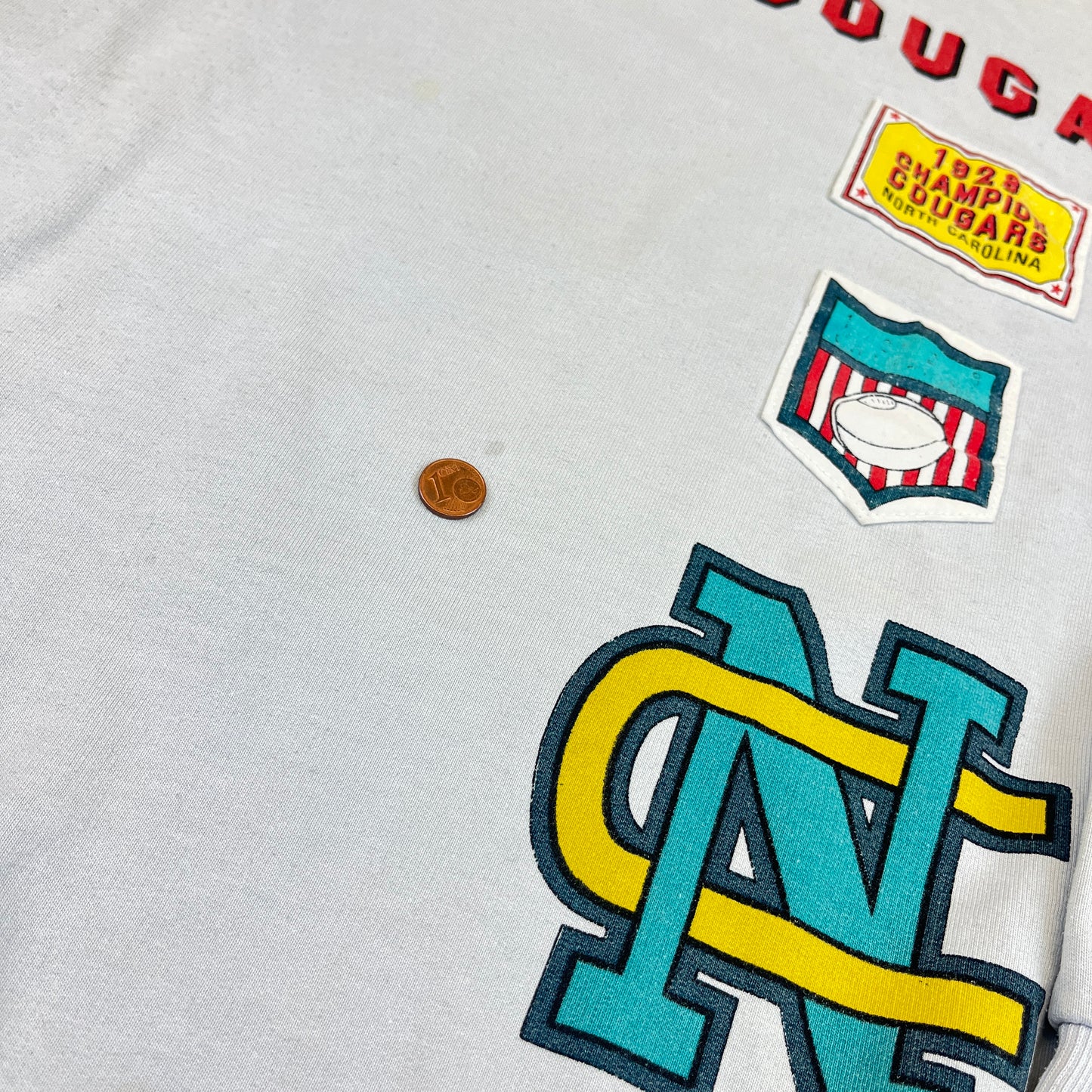 02036 Adidas „NY Cougars“ 90s Sweater