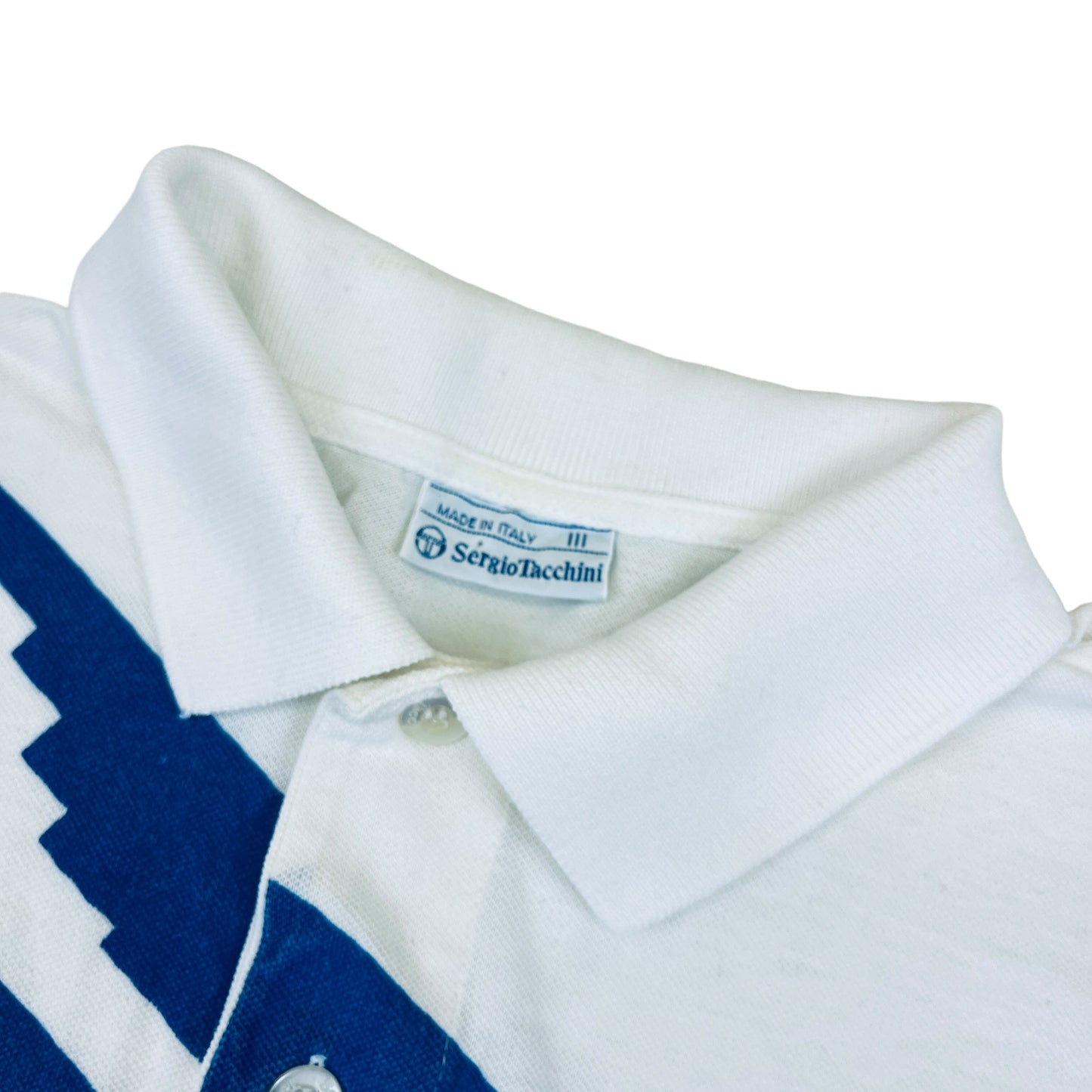 02038 Sergio Tacchini 90s Tennis Poloshirt