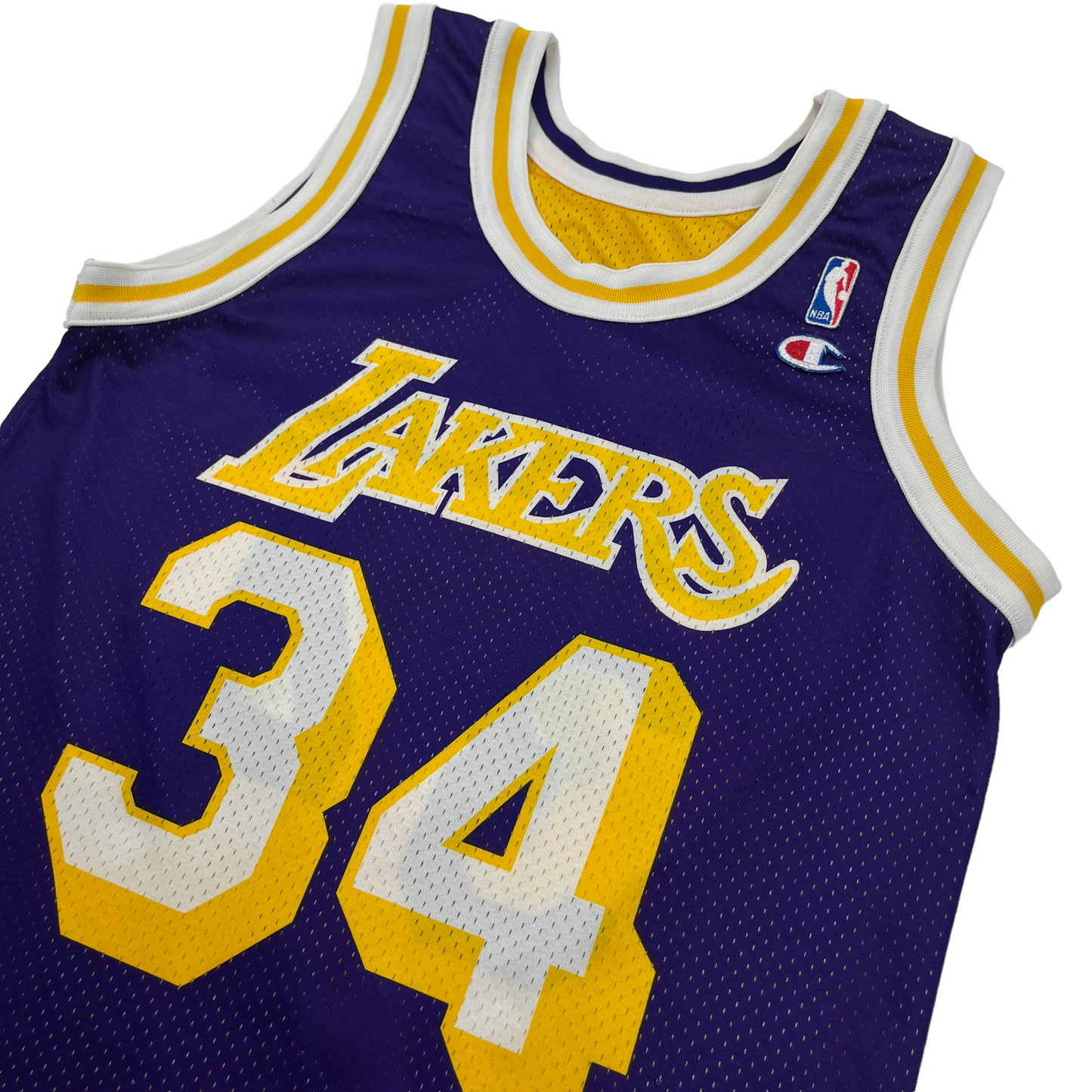 01566 Champion LA Lakers Shaquille O’Neil reversible Jersey