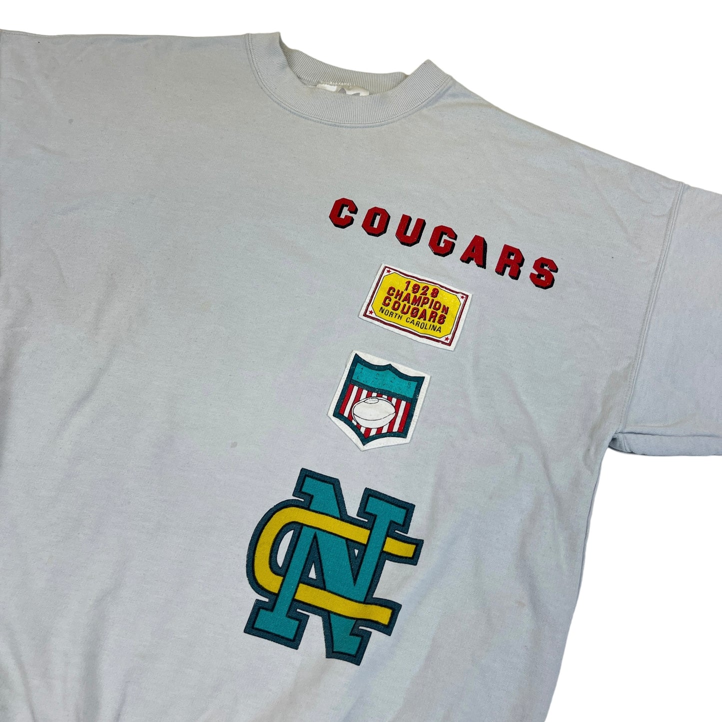 02036 Adidas „NY Cougars“ 90s Sweater