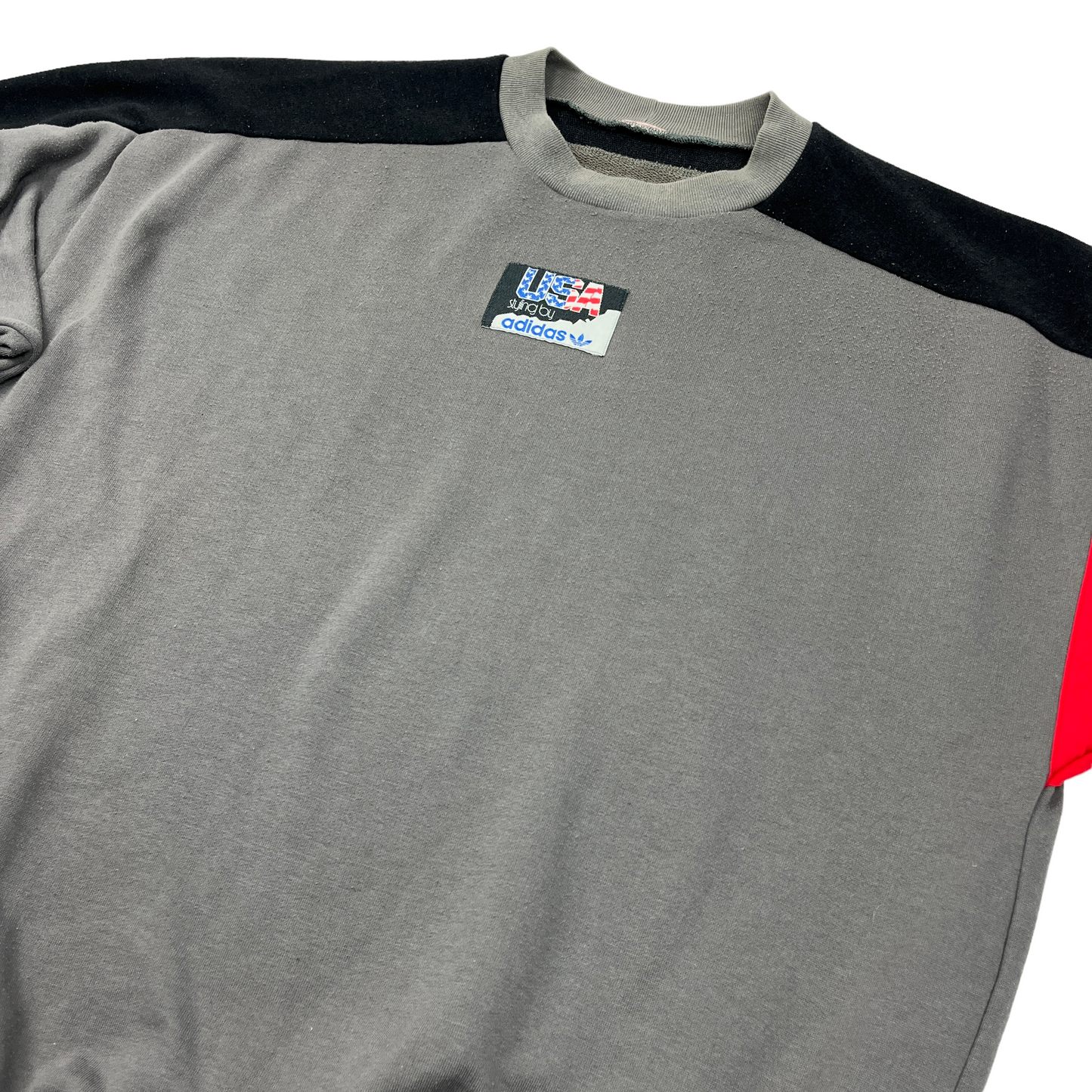 01652 Adidas „USA“ 80s Sweater